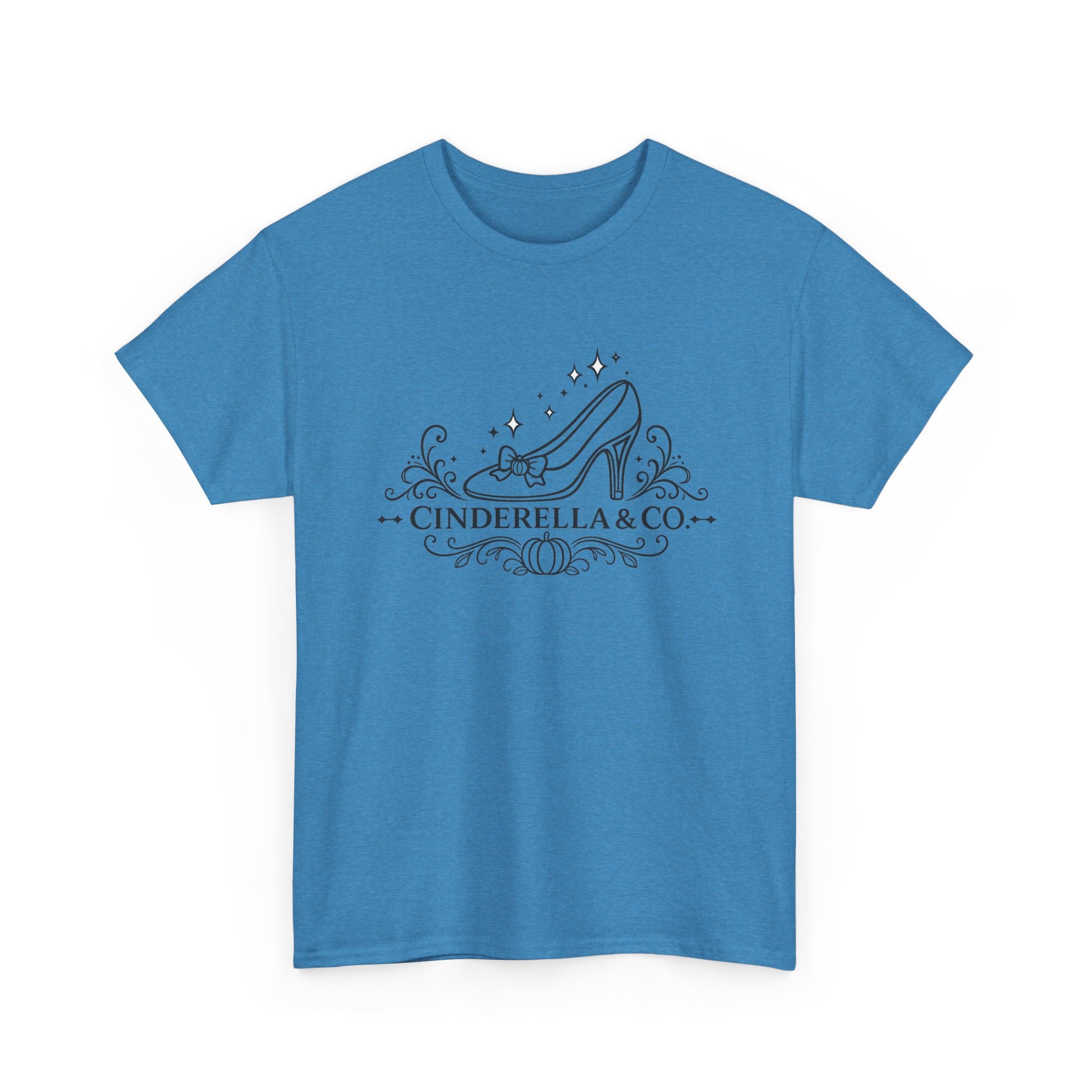 Cinderella & Co. Graphic Tee — Glass Slipper Vintage Logo T-Shirt