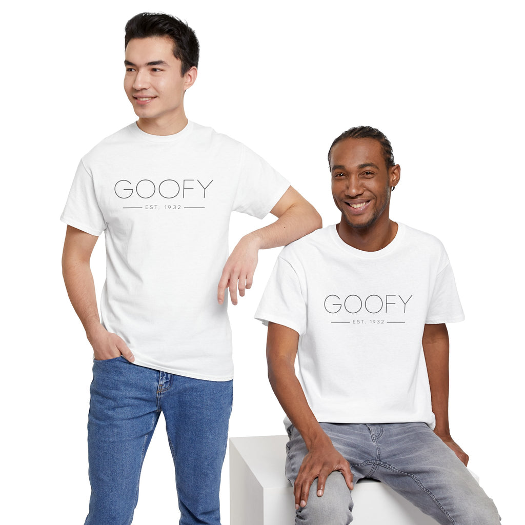 Goofy Theme Park Shirt — Minimalist Disney Tee