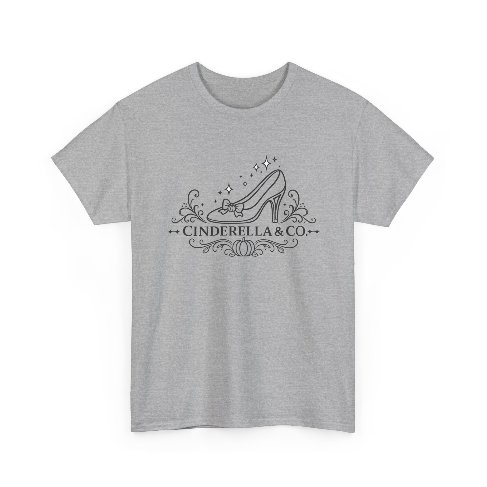 Cinderella & Co. Graphic Tee — Glass Slipper Vintage Logo T-Shirt