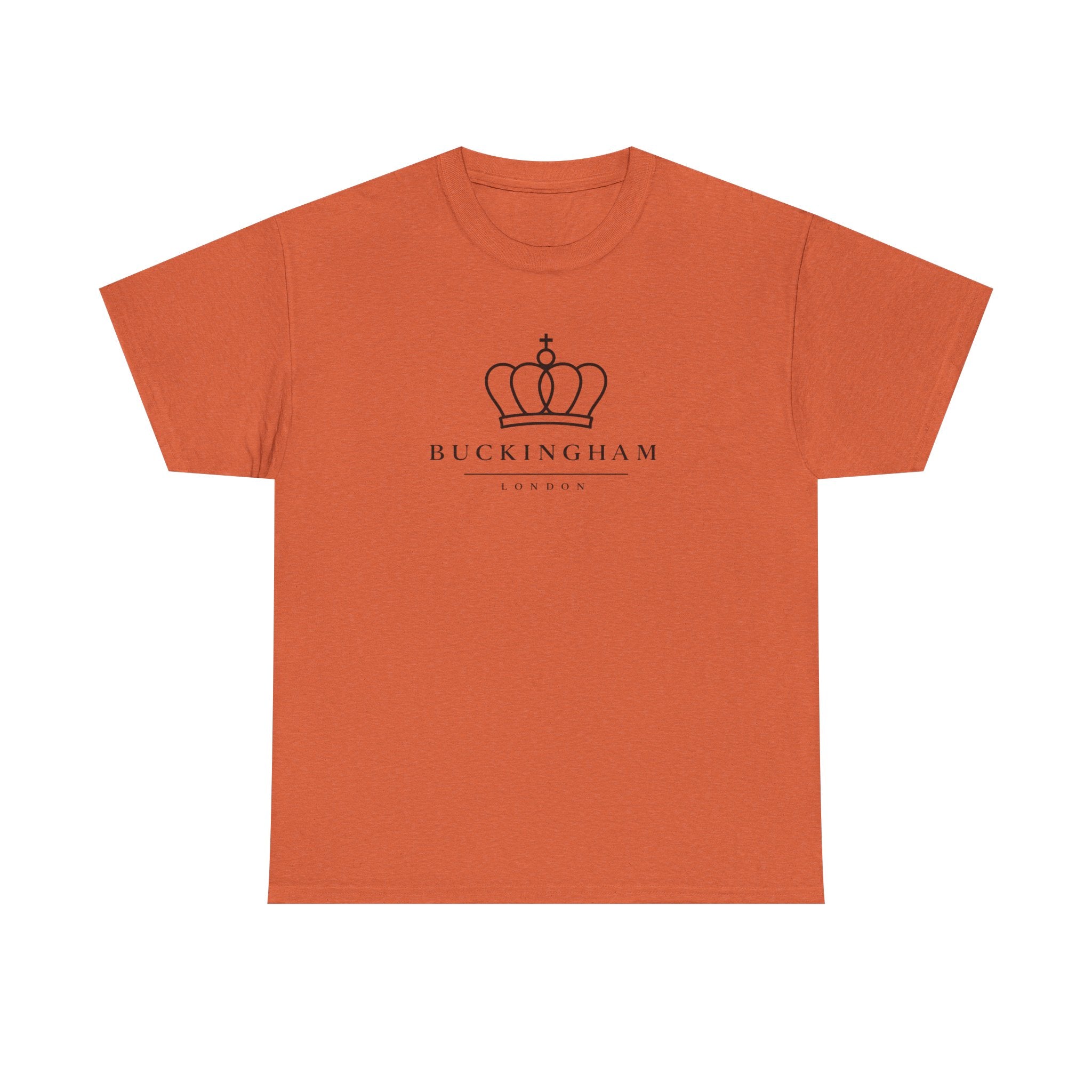 Buckingham Crown T‑Shirt – Minimalist Royal Logo Tee