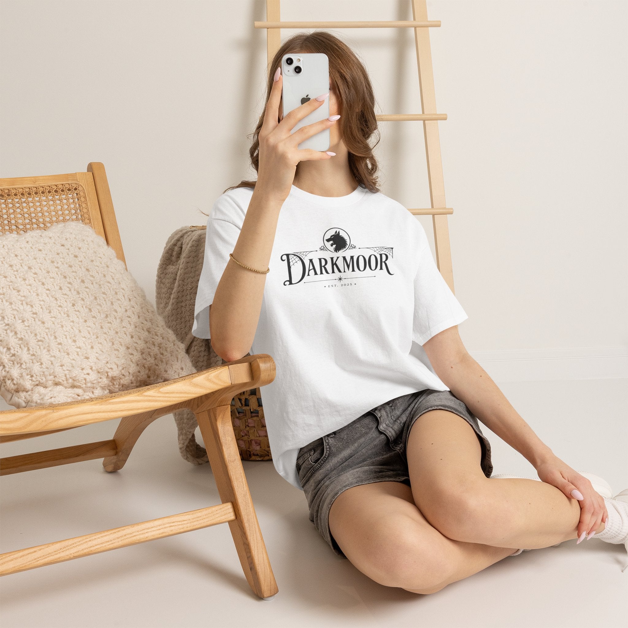 Darkmore Theme Park T‑Shirt — Vintage Haunted Amusement Tee