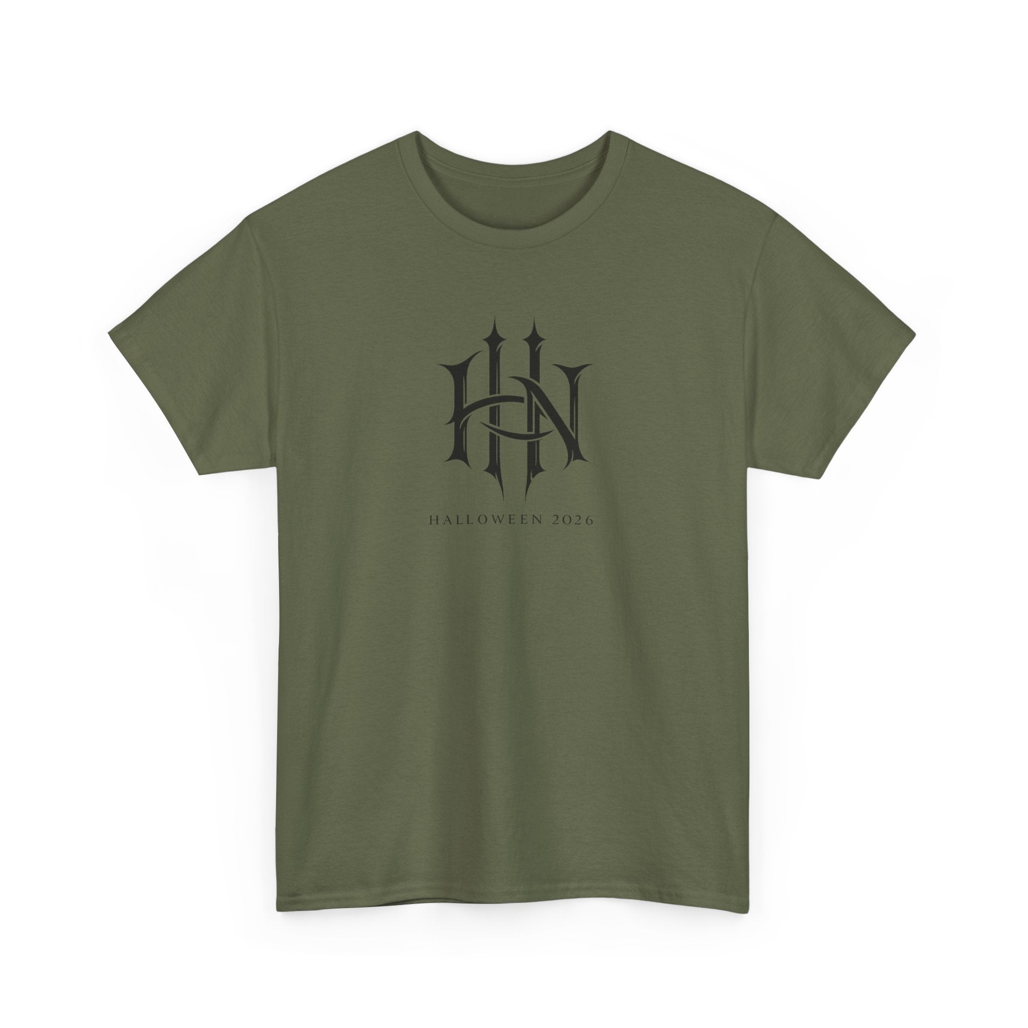 Horror Nights Tee — Gothic Emblem T-Shirt for Universal Studios Halloween Event