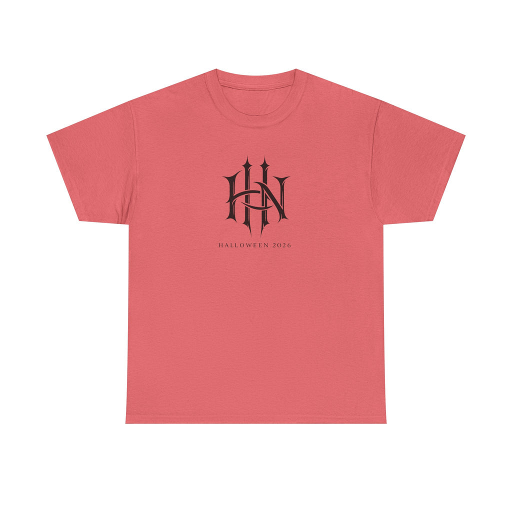 Horror Nights Tee — Gothic Emblem T-Shirt for Universal Studios Halloween Event
