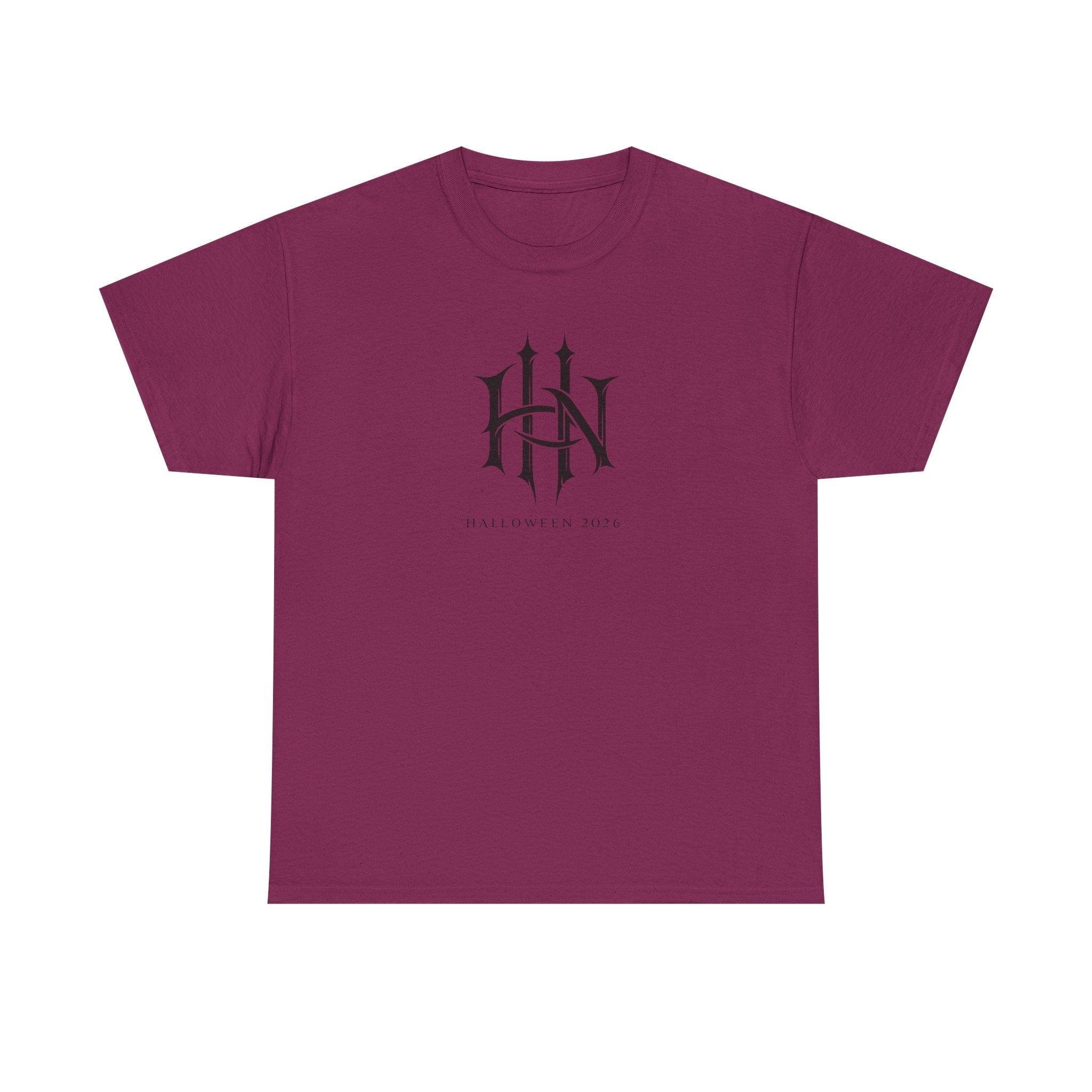 Horror Nights Tee — Gothic Emblem T-Shirt for Universal Studios Halloween Event