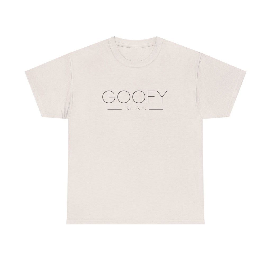 Goofy Theme Park Shirt — Minimalist Disney Tee