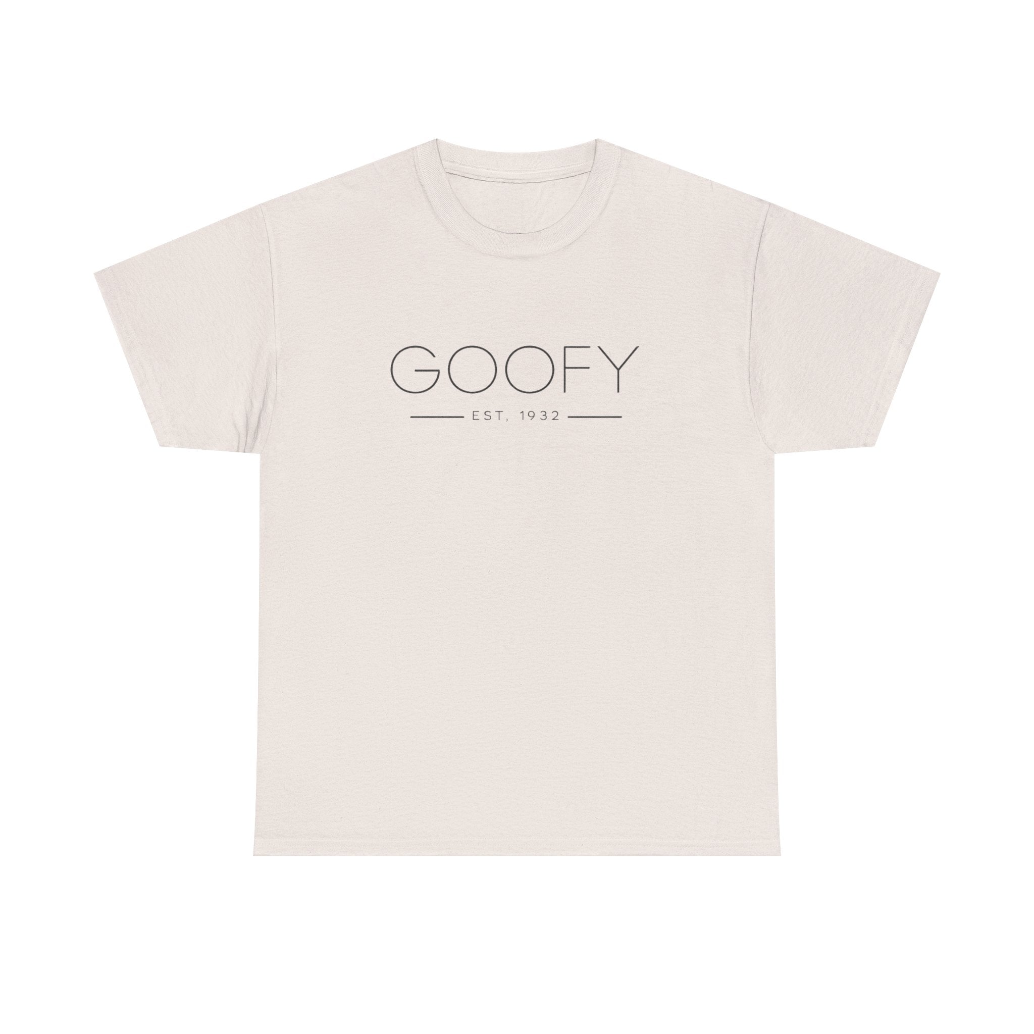 Goofy Theme Park Shirt — Minimalist Disney Tee