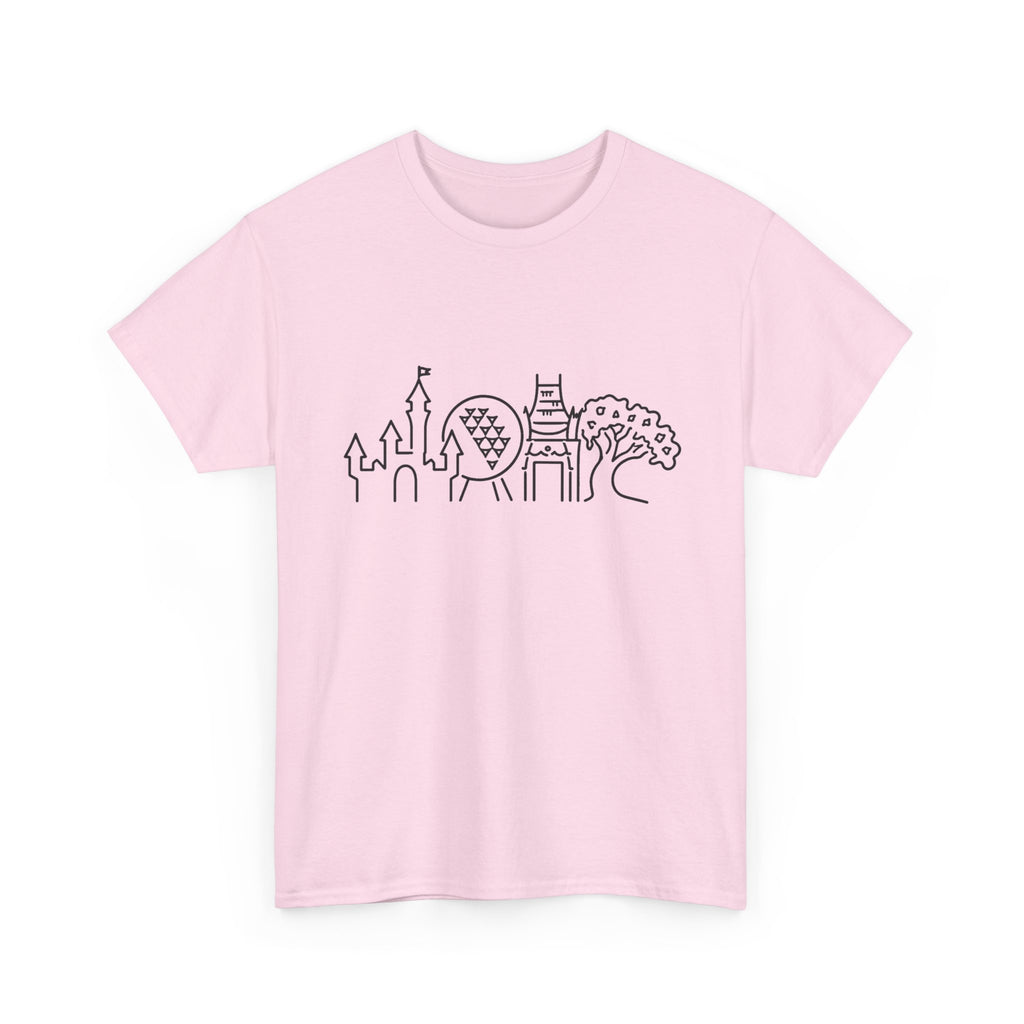 All Four Parks Theme T-Shirt — Park Hopping Tee