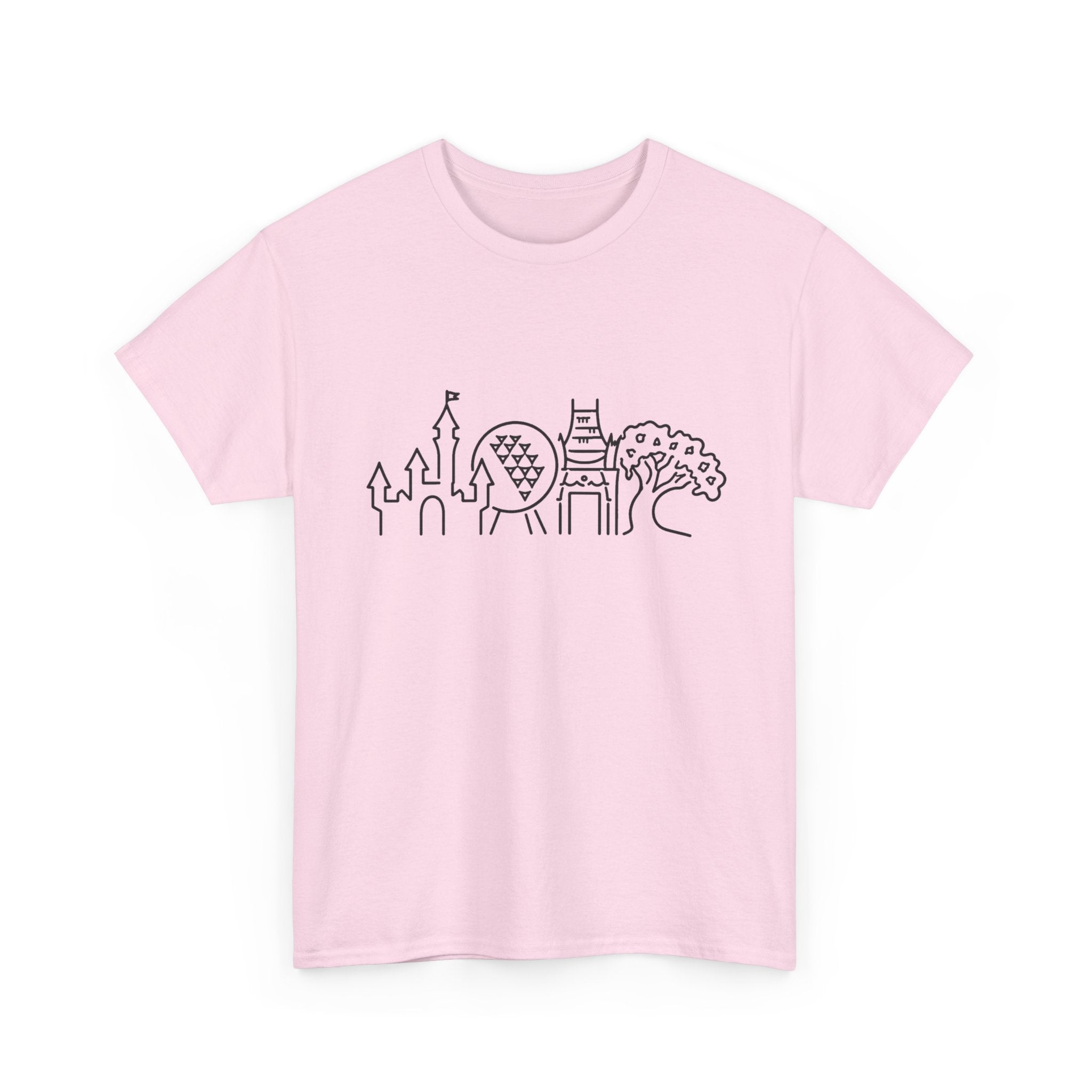 All Four Parks Theme T-Shirt — Park Hopping Tee