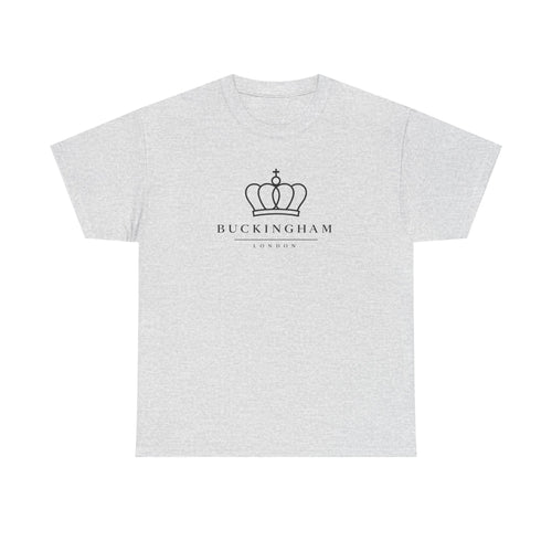 Buckingham Crown T‑Shirt – Minimalist Royal Logo Tee