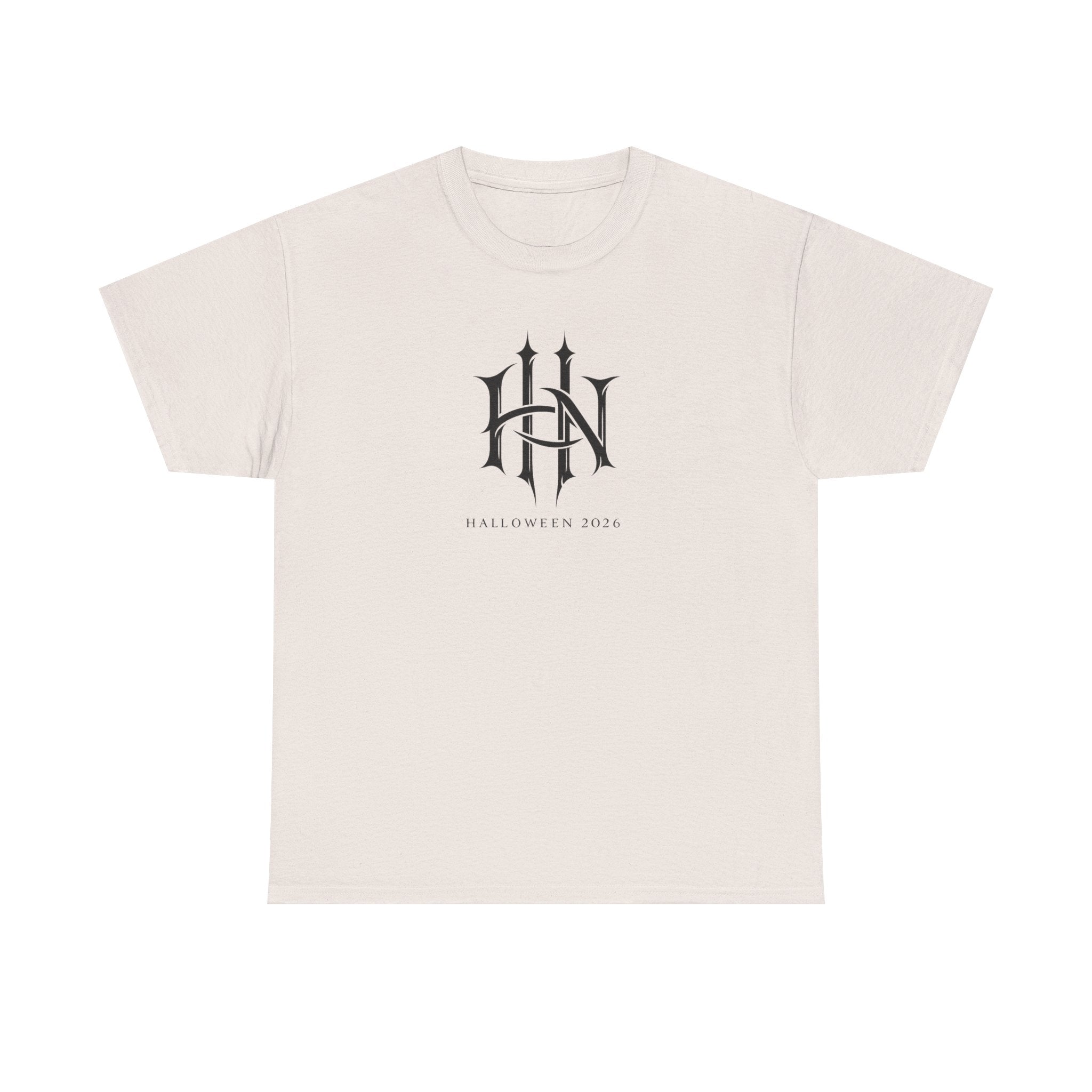 Horror Nights Tee — Gothic Emblem T-Shirt for Universal Studios Halloween Event