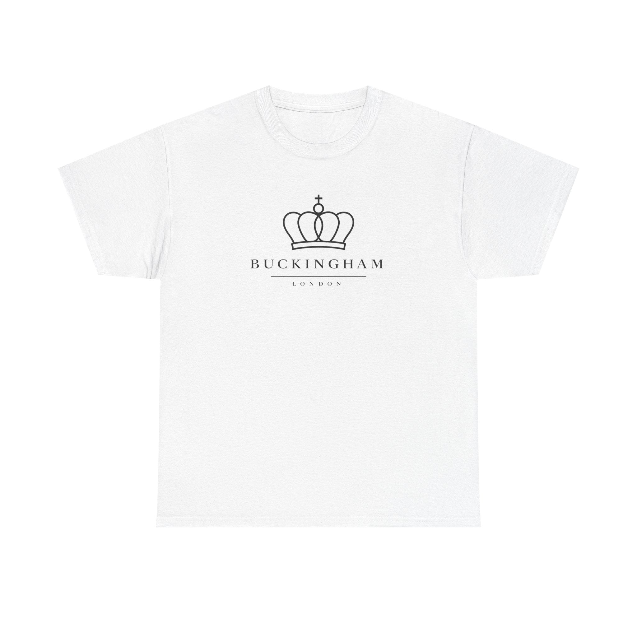 Buckingham Crown T‑Shirt – Minimalist Royal Logo Tee