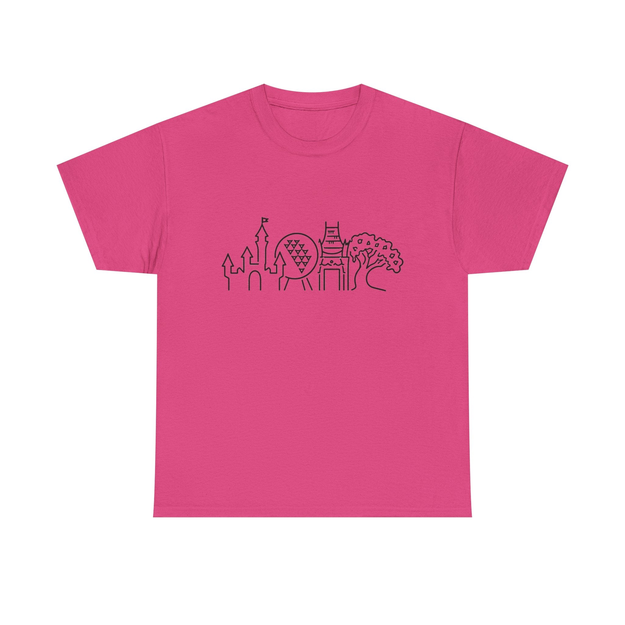 All Four Parks Theme T-Shirt — Park Hopping Tee