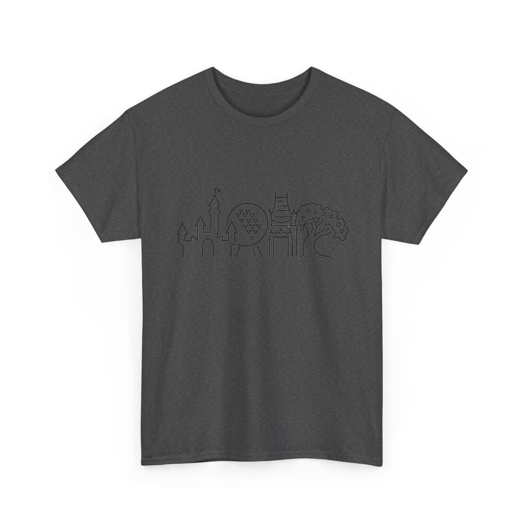 All Four Parks Theme T-Shirt — Park Hopping Tee