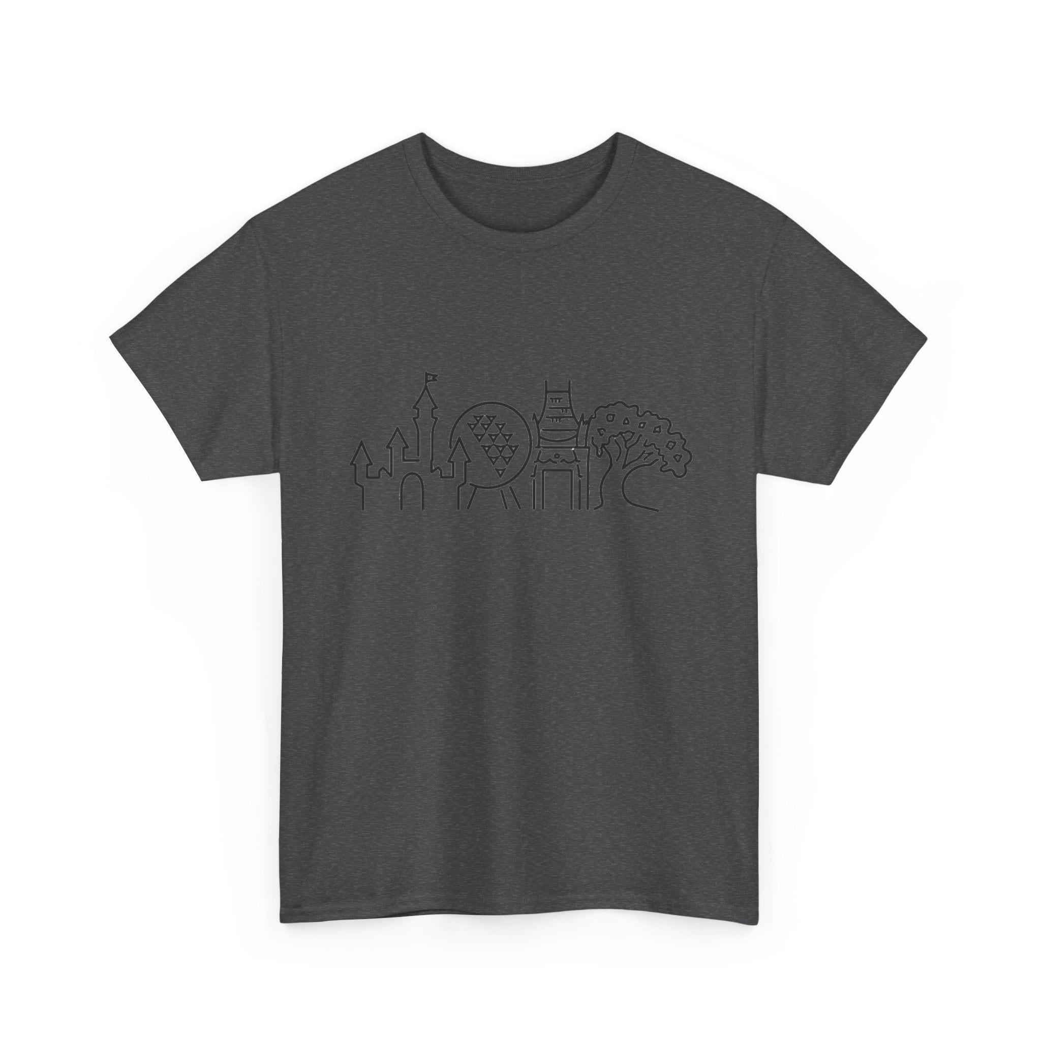 All Four Parks Theme T-Shirt — Park Hopping Tee