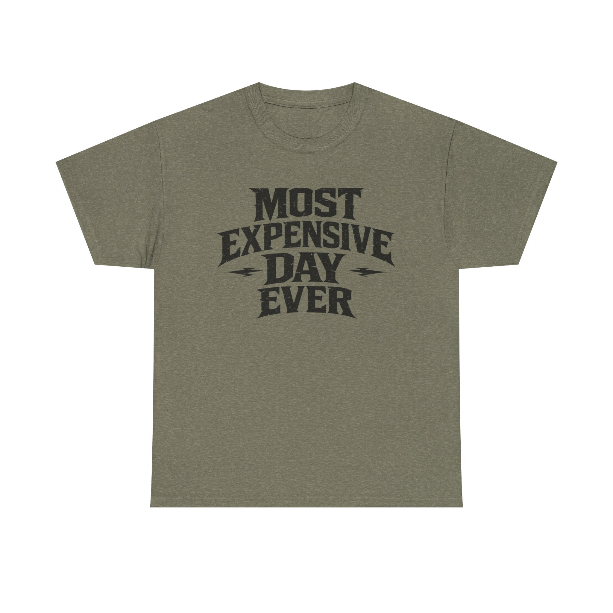 Theme Park Tee — "Most Expensive Day Ever" Graphic Shirt