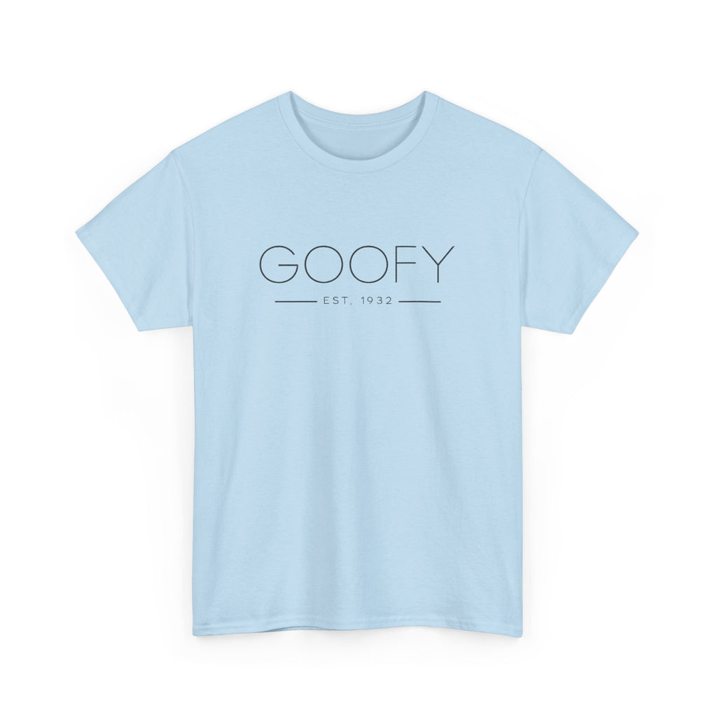 Goofy Theme Park Shirt — Minimalist Disney Tee