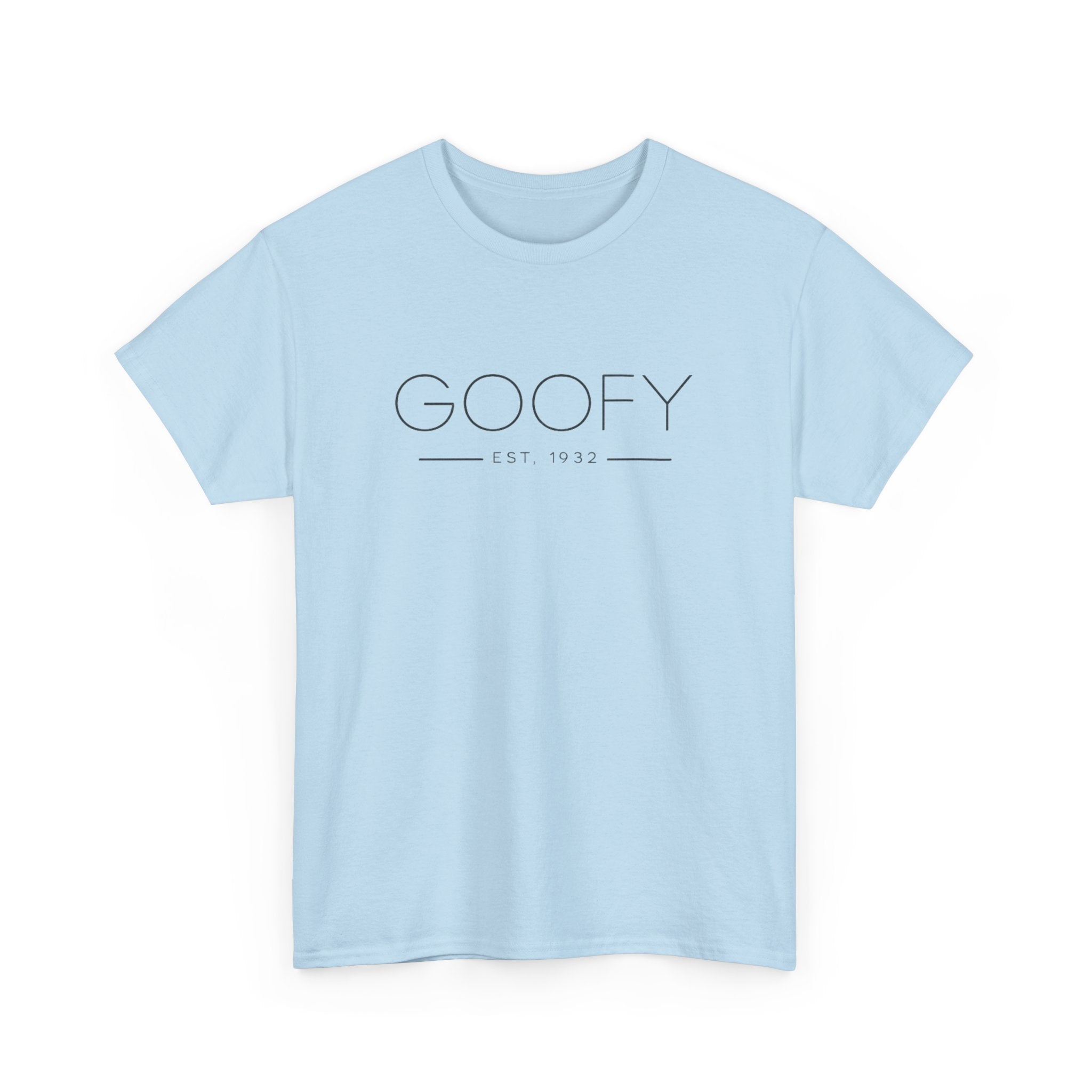 Goofy Theme Park Shirt — Minimalist Disney Tee