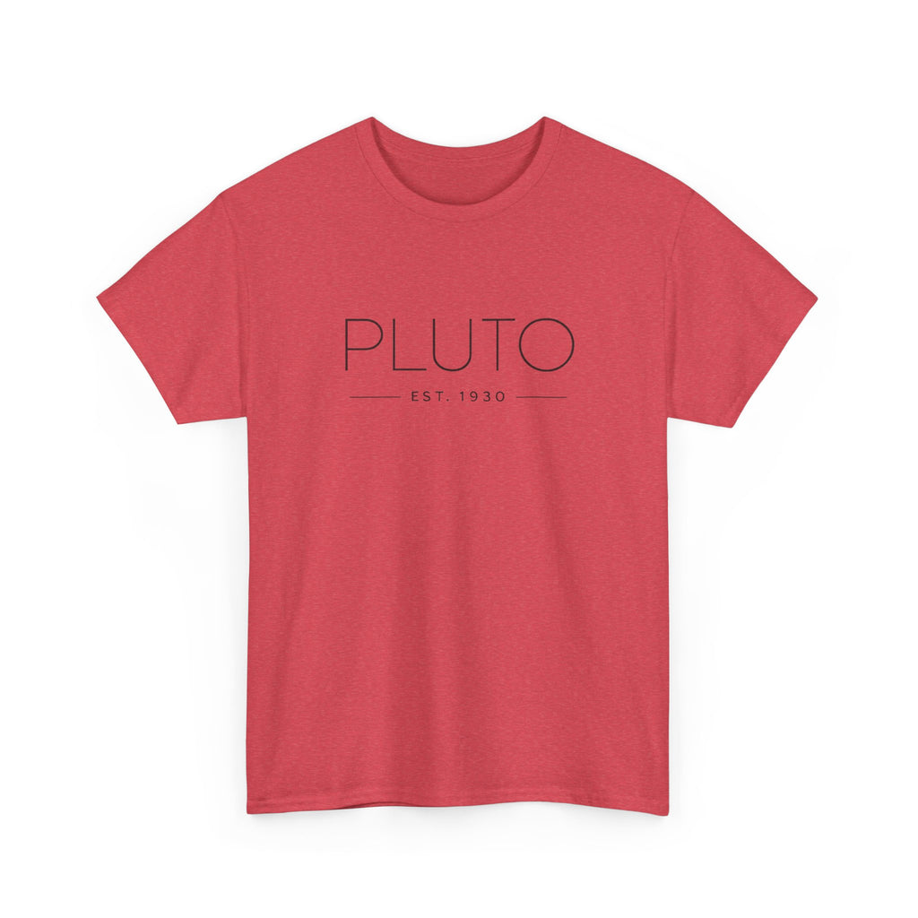 Pluto Theme Park T-Shirt — Minimalist Graphic Tee
