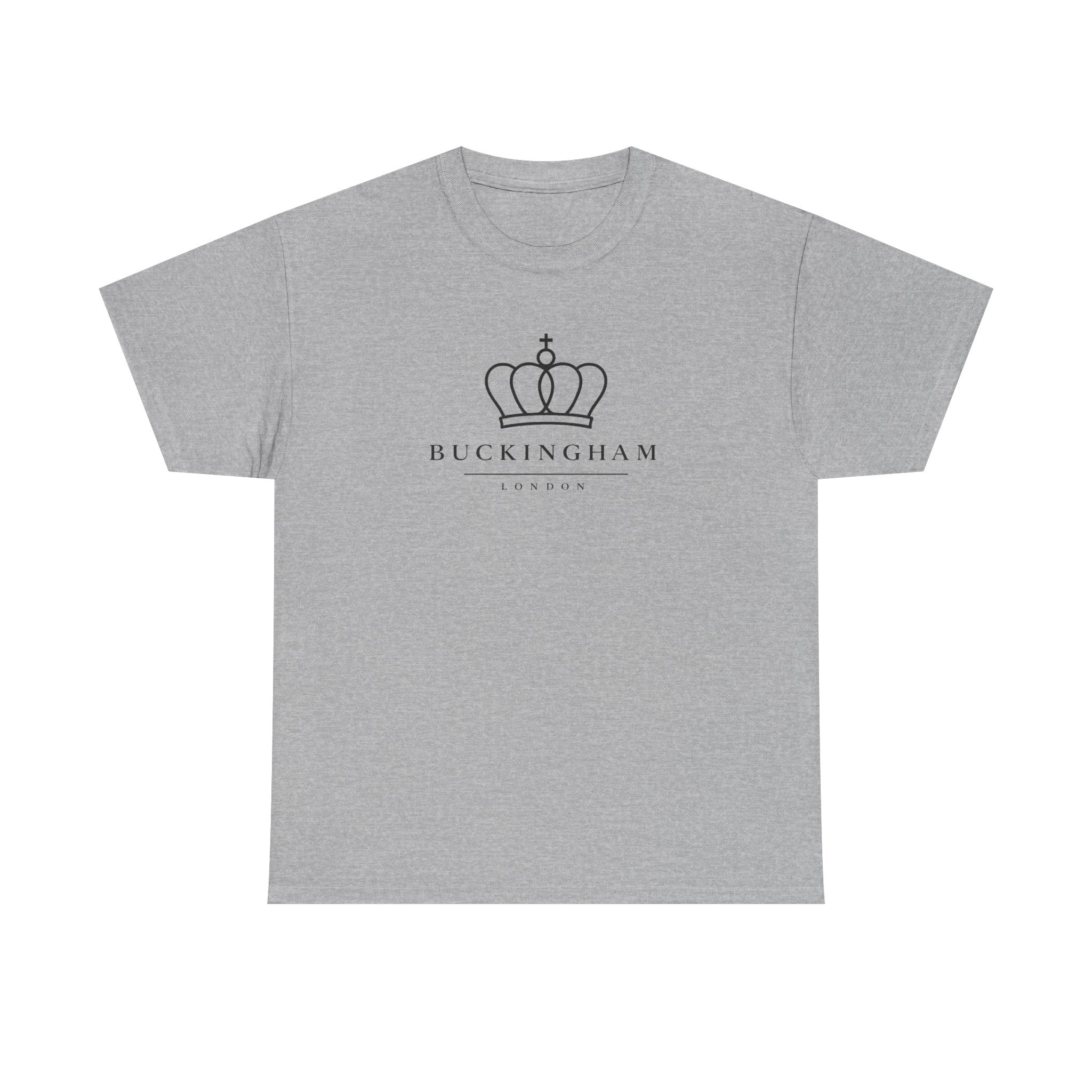 Buckingham Crown T‑Shirt – Minimalist Royal Logo Tee