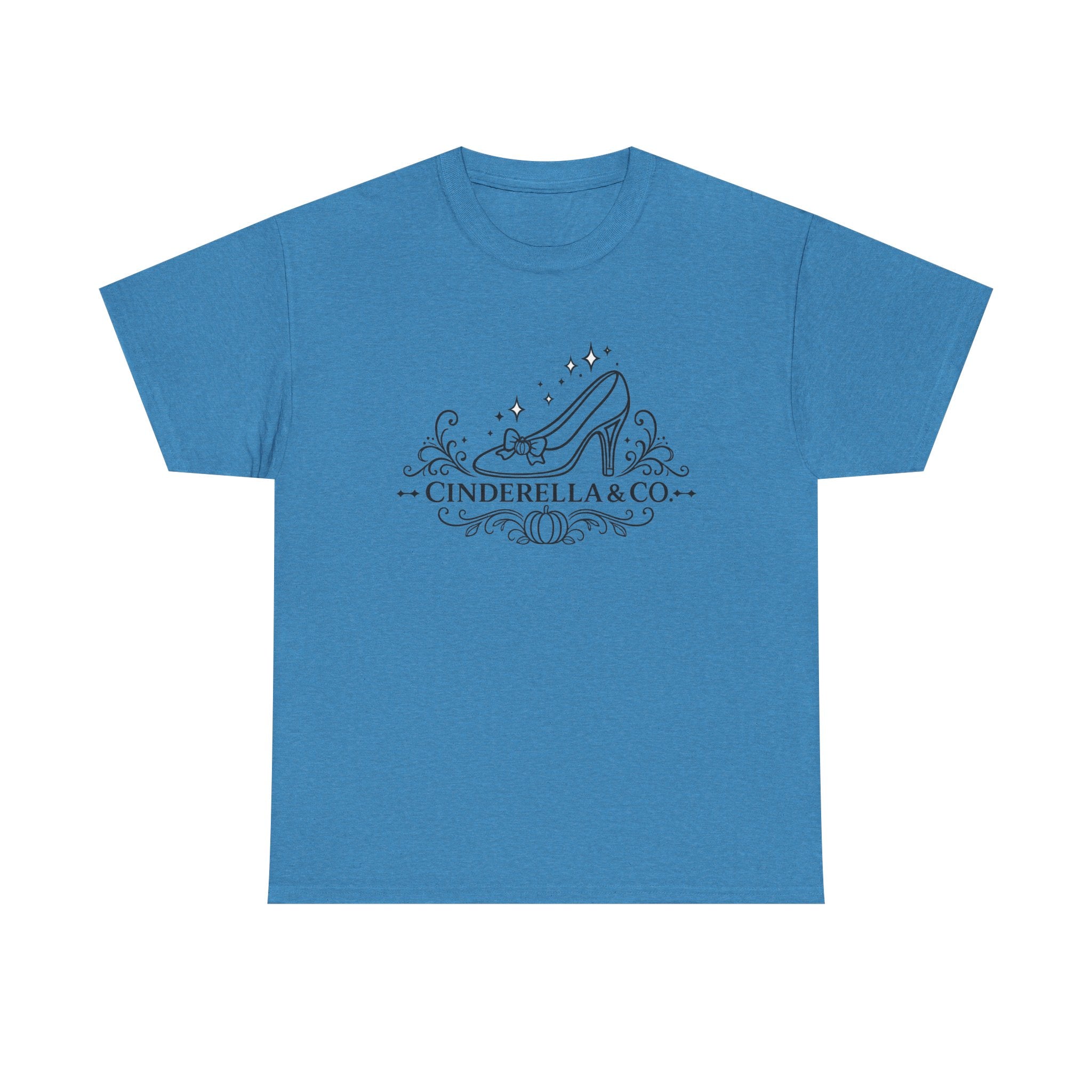 Cinderella & Co. Graphic Tee — Glass Slipper Vintage Logo T-Shirt