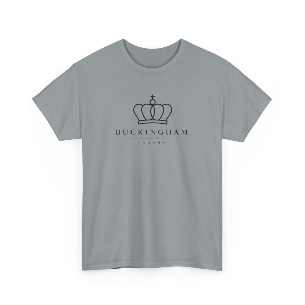 Buckingham Crown T‑Shirt – Minimalist Royal Logo Tee