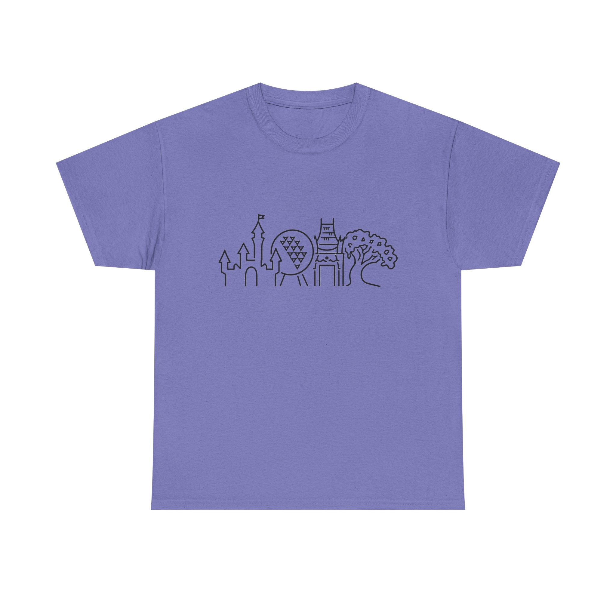All Four Parks Theme T-Shirt — Park Hopping Tee