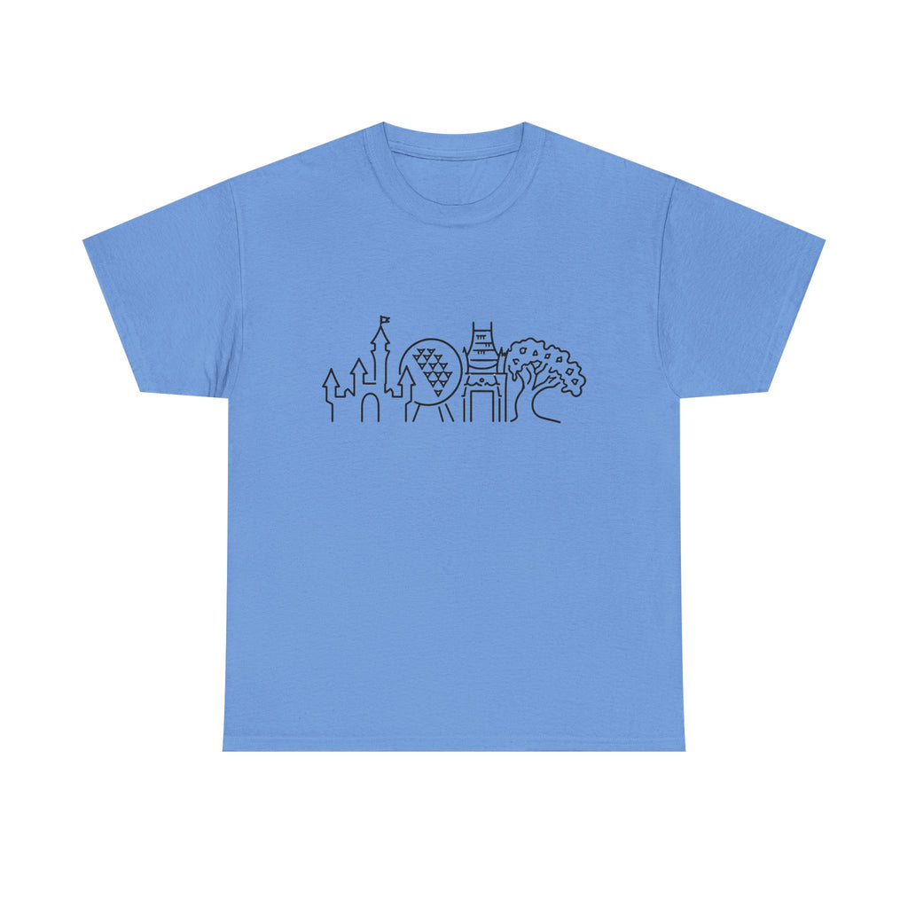 All Four Parks Theme T-Shirt — Park Hopping Tee