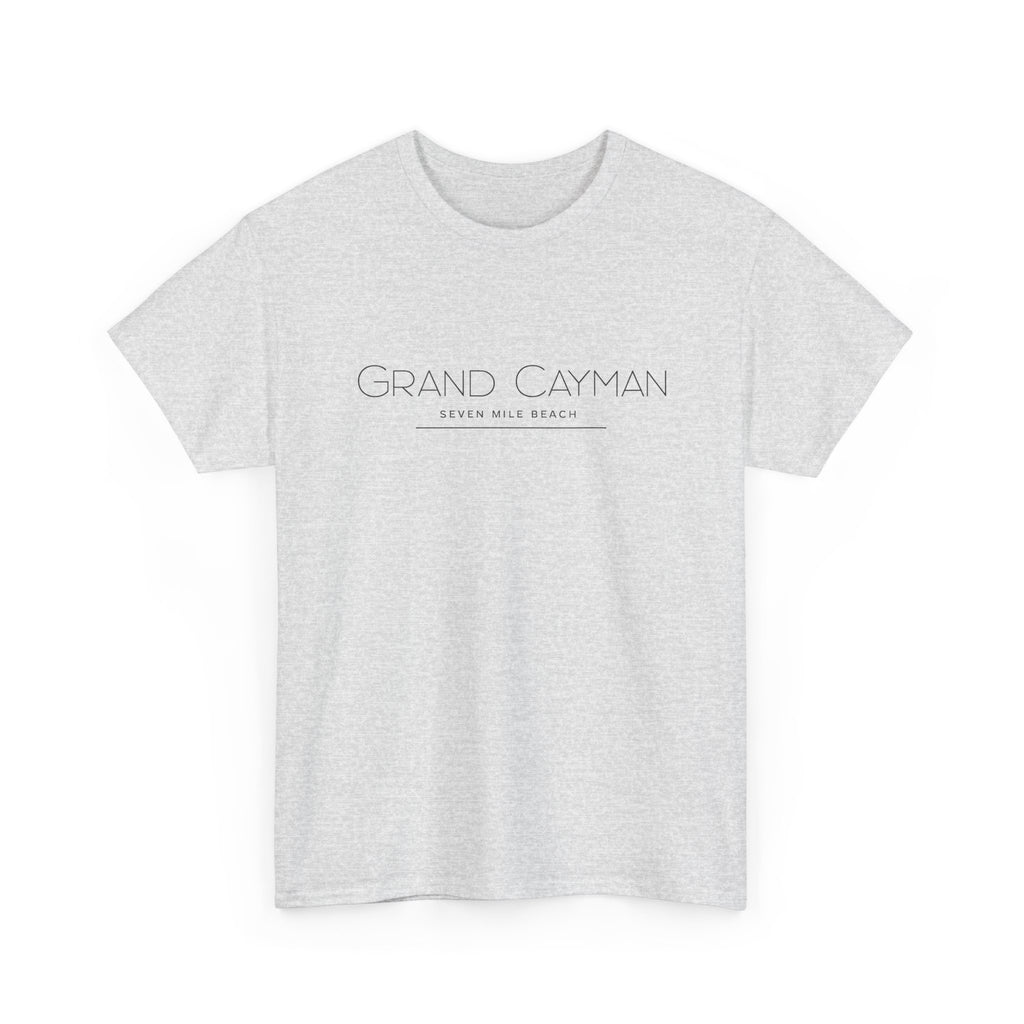 Grand Cayman Minimalist Logo Tee — Island Resort Vacation T‑Shirt