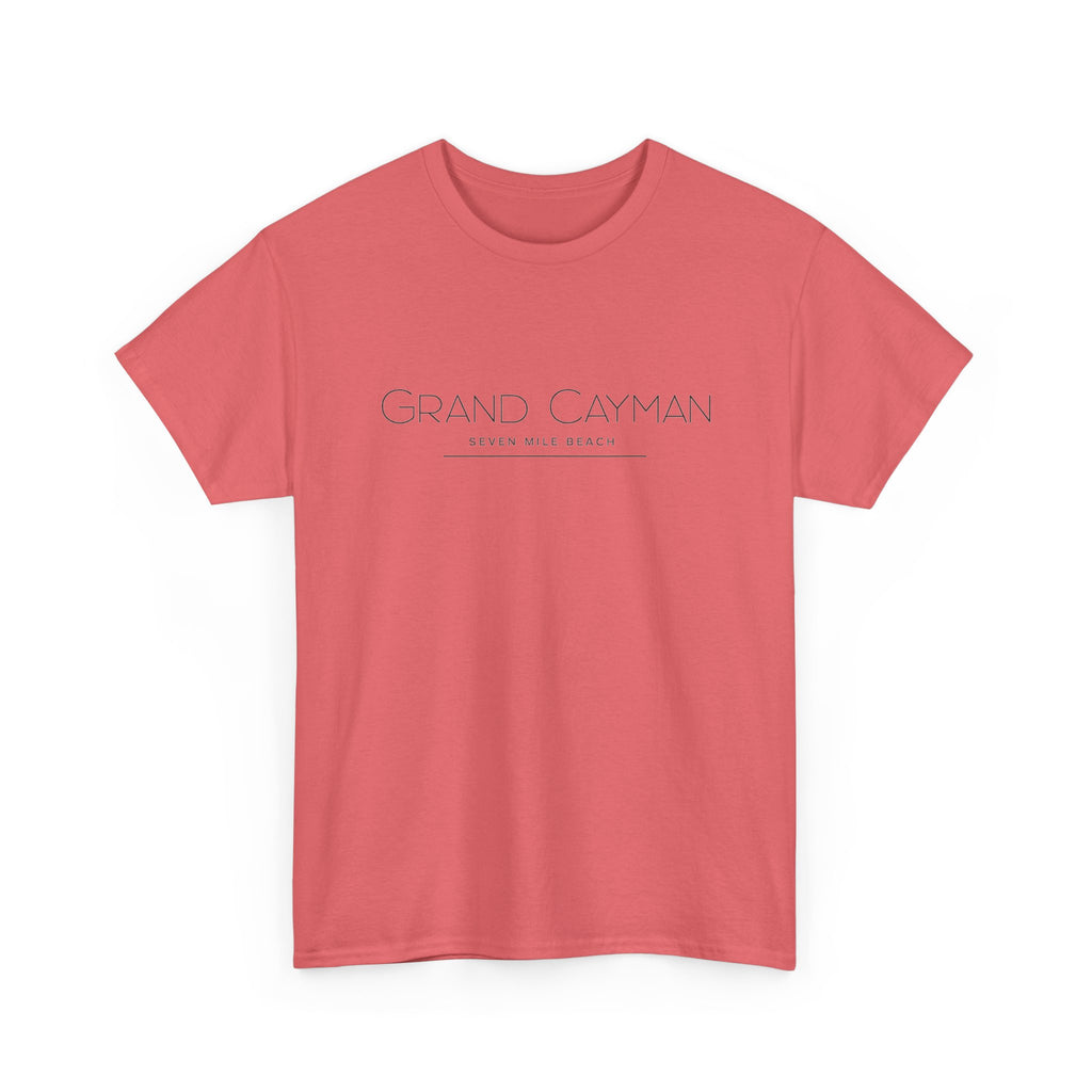 Grand Cayman Minimalist Logo Tee — Island Resort Vacation T‑Shirt