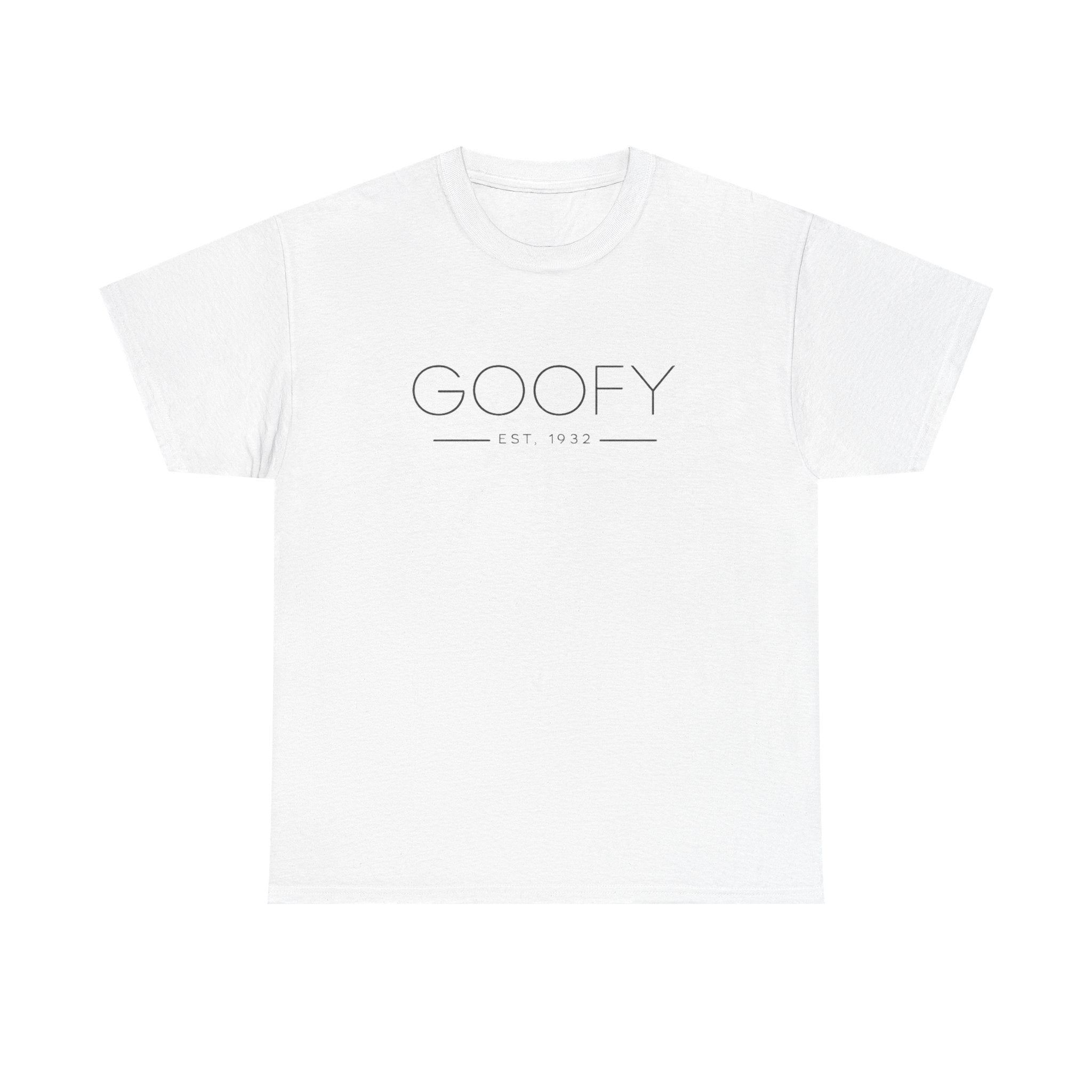 Goofy Theme Park Shirt — Minimalist Disney Tee