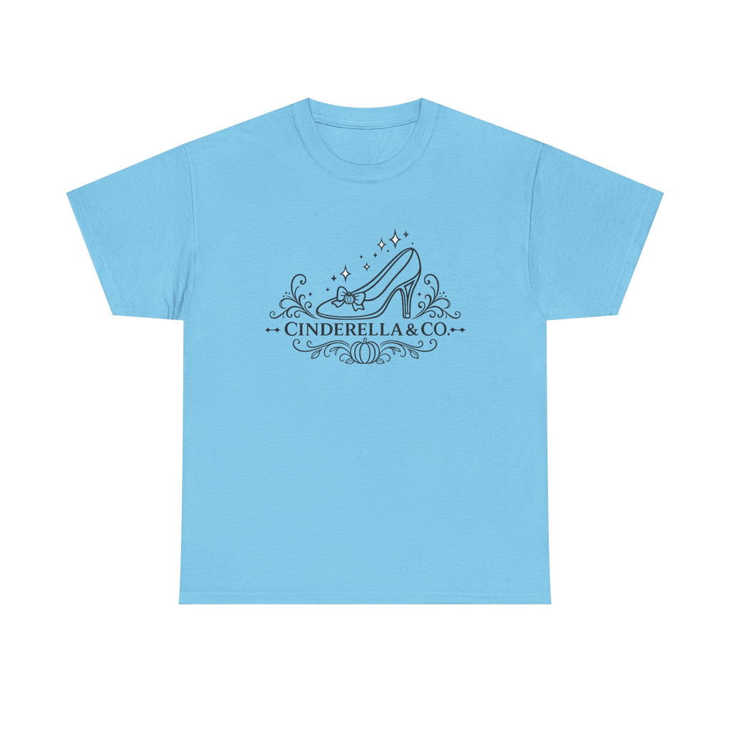 Cinderella & Co. Graphic Tee — Glass Slipper Vintage Logo T-Shirt