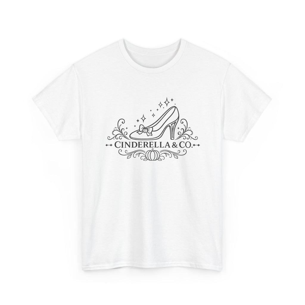 Cinderella & Co. Graphic Tee — Glass Slipper Vintage Logo T-Shirt