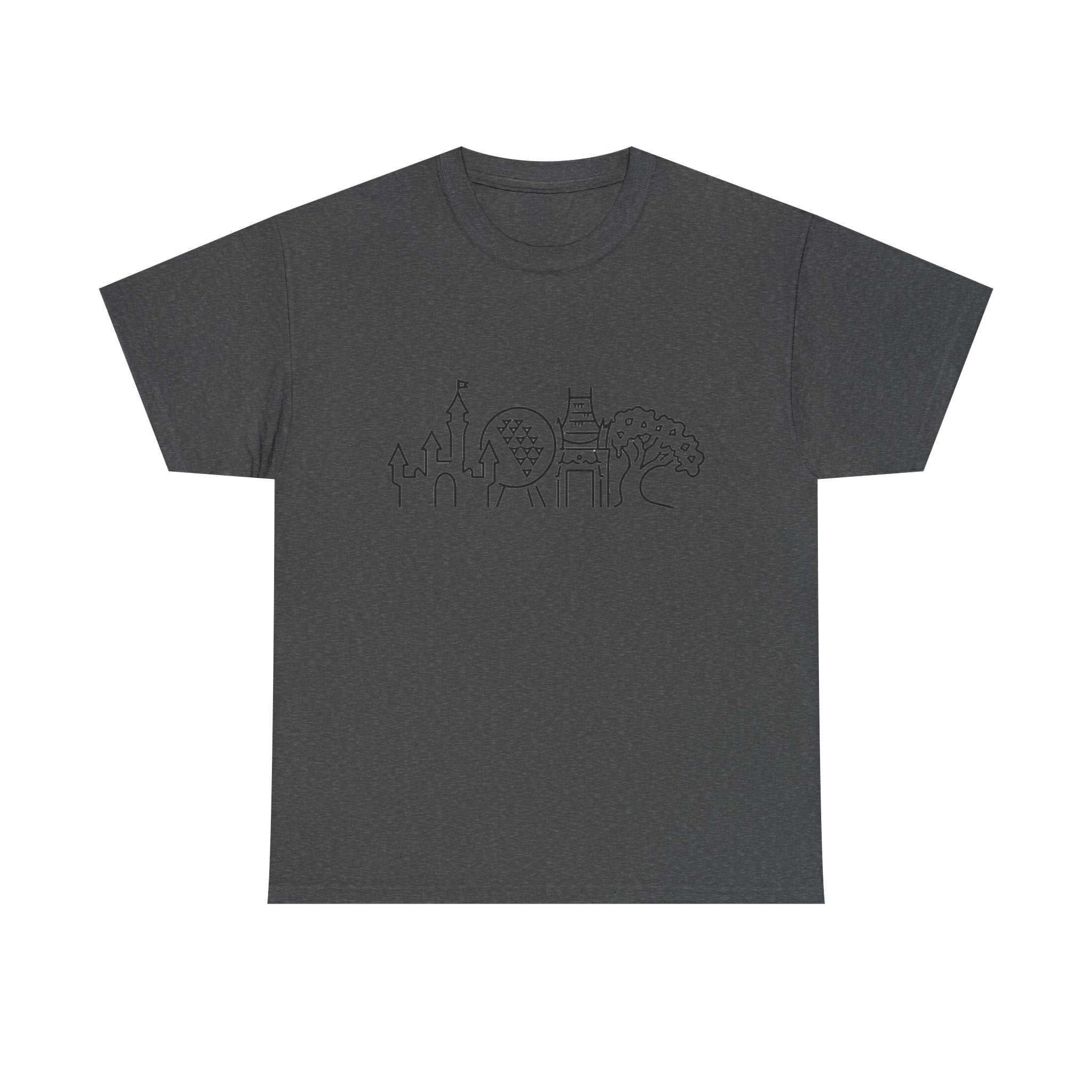 All Four Parks Theme T-Shirt — Park Hopping Tee