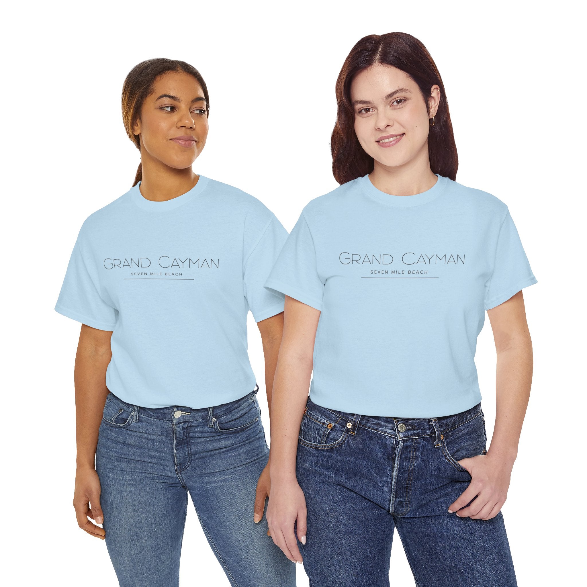 Grand Cayman Minimalist Logo Tee — Island Resort Vacation T‑Shirt