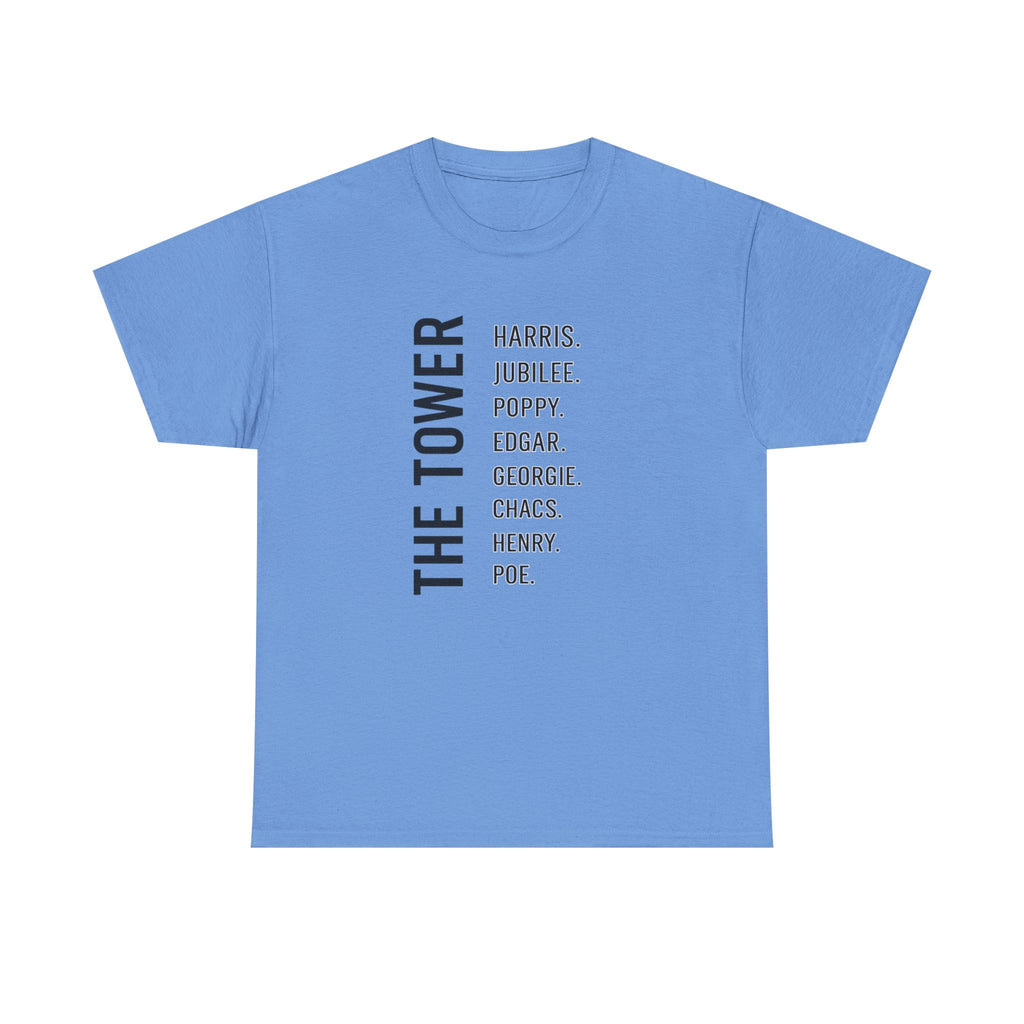 Tower of London Raven Names T-Shirt