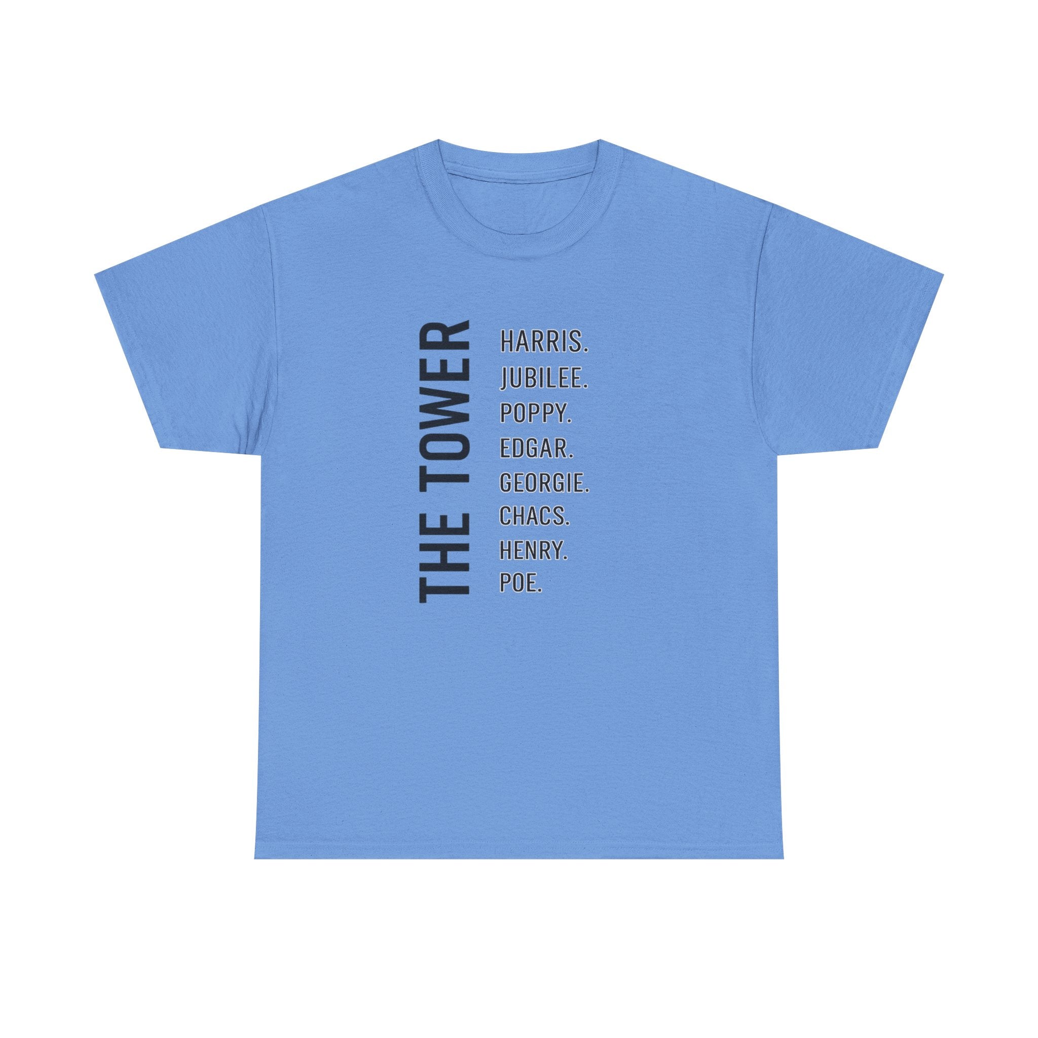 Tower of London Raven Names T-Shirt