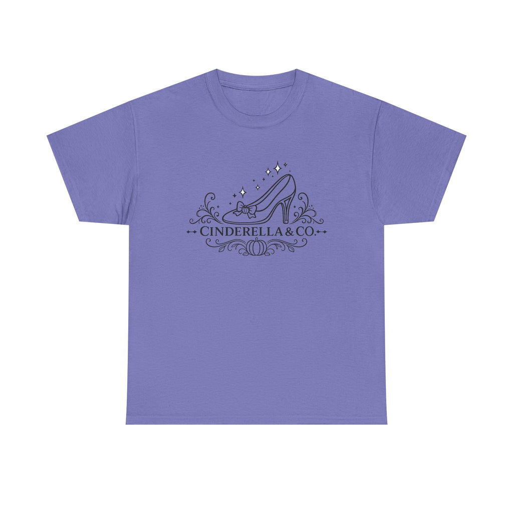 Cinderella & Co. Graphic Tee — Glass Slipper Vintage Logo T-Shirt