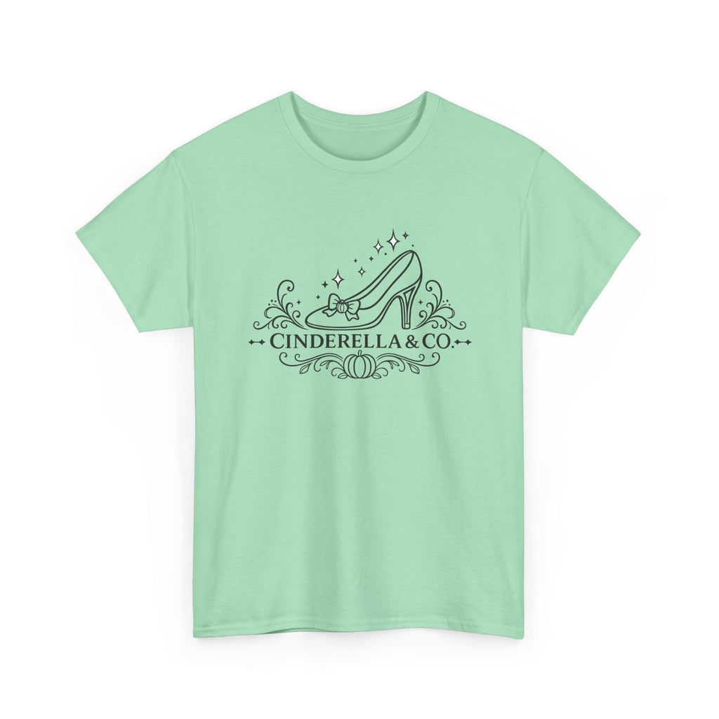 Cinderella & Co. Graphic Tee — Glass Slipper Vintage Logo T-Shirt