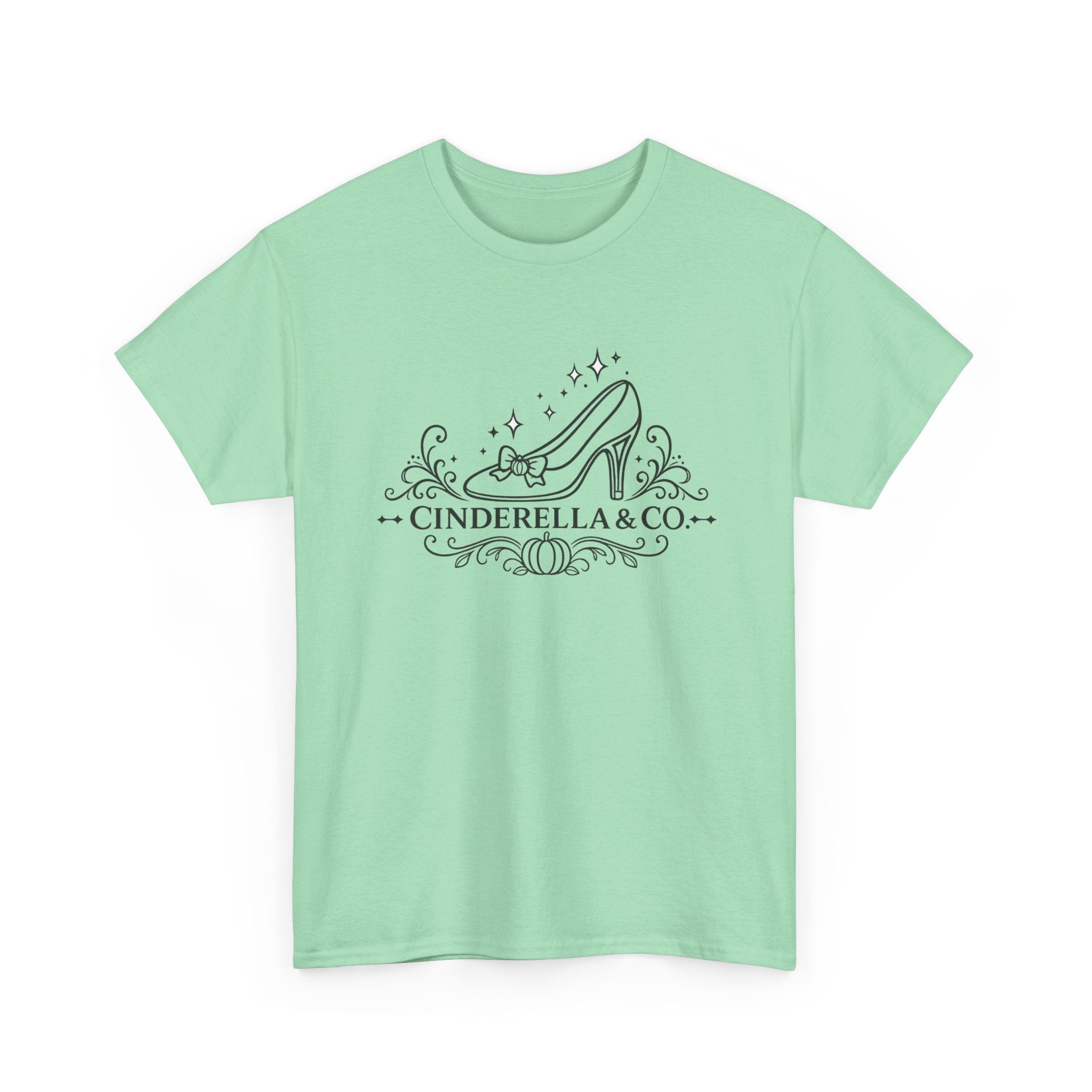 Cinderella & Co. Graphic Tee — Glass Slipper Vintage Logo T-Shirt