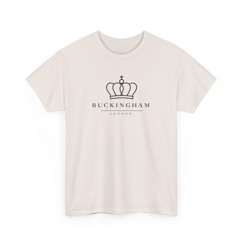 Buckingham Crown T‑Shirt – Minimalist Royal Logo Tee