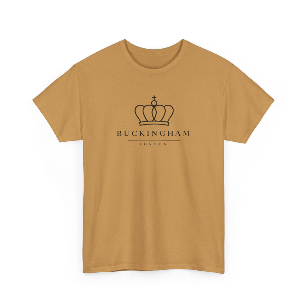 Buckingham Crown T‑Shirt – Minimalist Royal Logo Tee