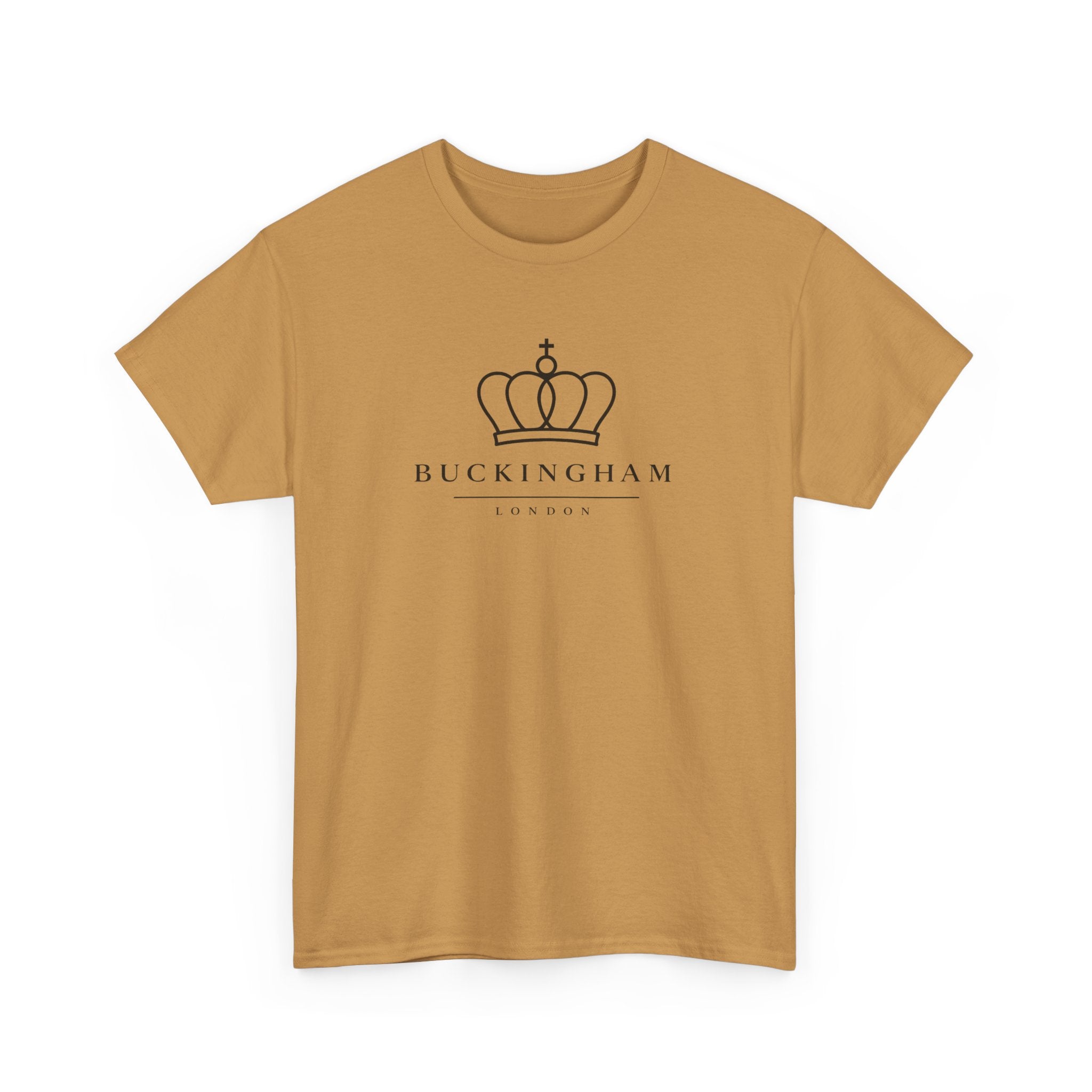 Buckingham Crown T‑Shirt – Minimalist Royal Logo Tee