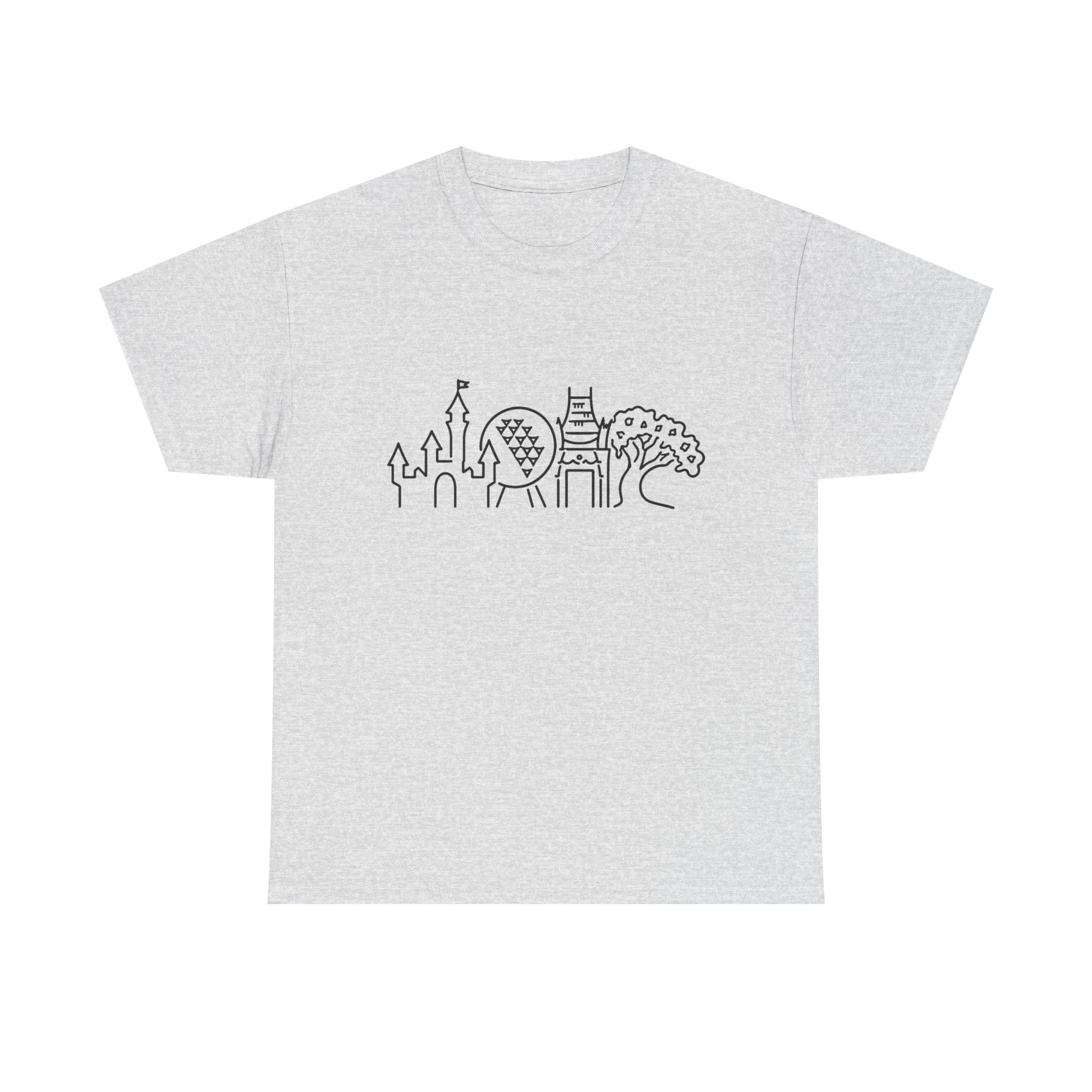 All Four Parks Theme T-Shirt — Park Hopping Tee
