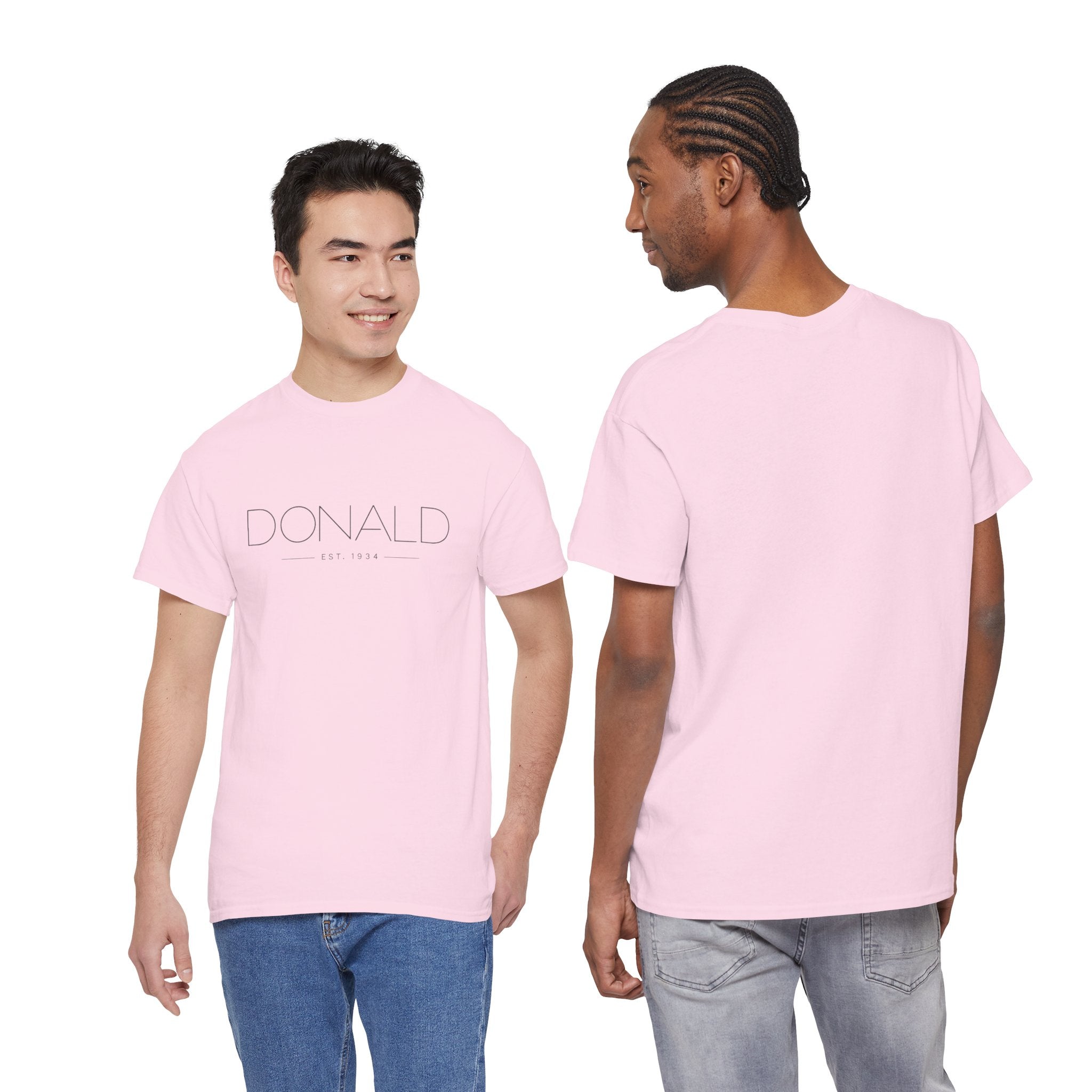 Minimalist Donald Theme Park T-Shirt — Retro Donald Duck Design