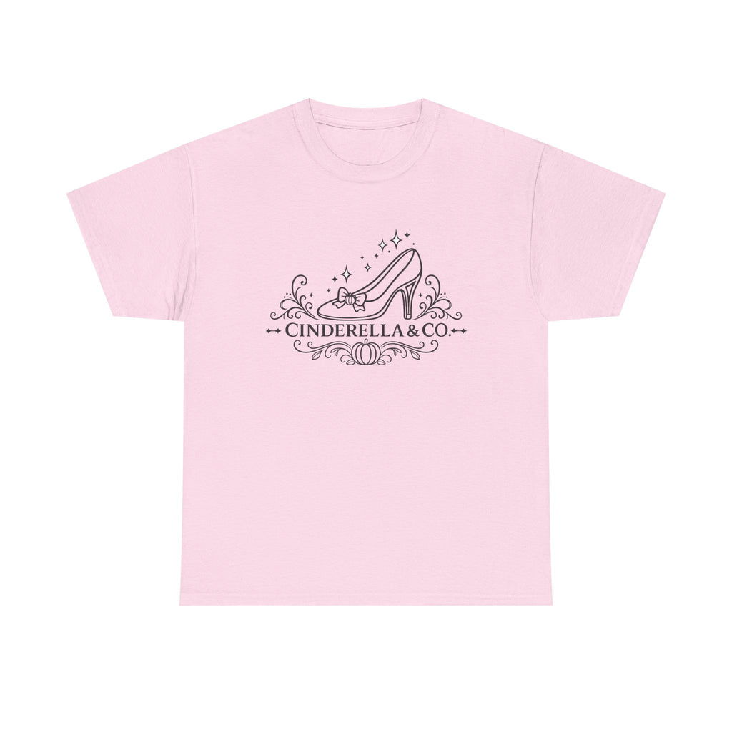 Cinderella & Co. Graphic Tee — Glass Slipper Vintage Logo T-Shirt