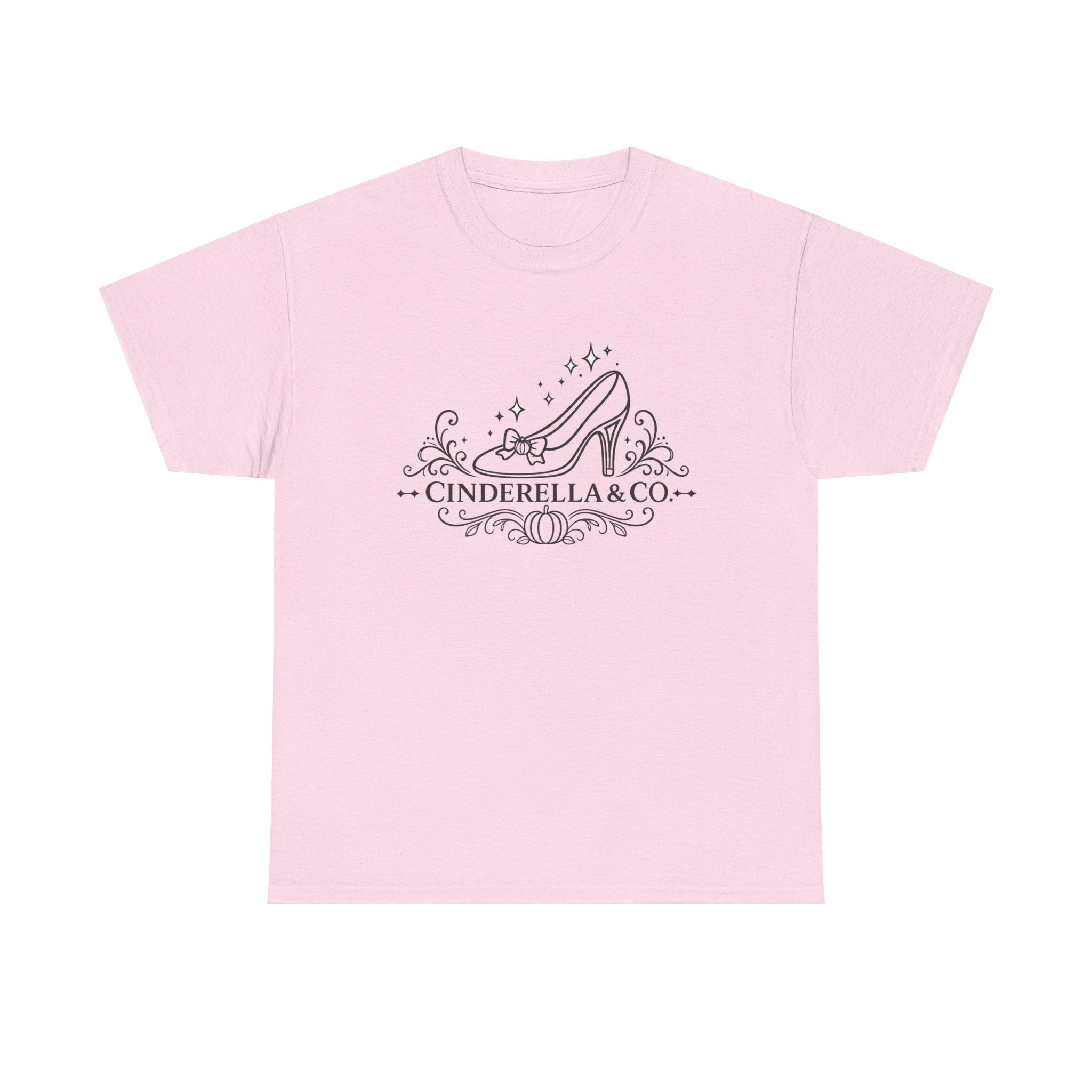 Cinderella & Co. Graphic Tee — Glass Slipper Vintage Logo T-Shirt