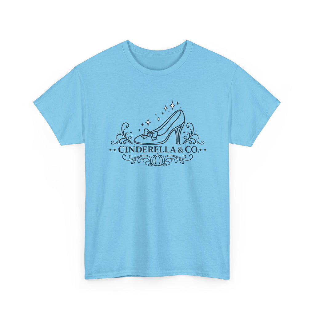 Cinderella & Co. Graphic Tee — Glass Slipper Vintage Logo T-Shirt