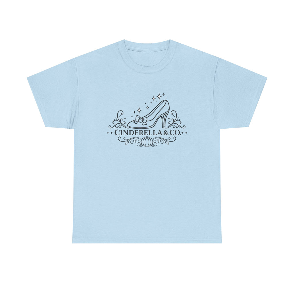 Cinderella & Co. Graphic Tee — Glass Slipper Vintage Logo T-Shirt