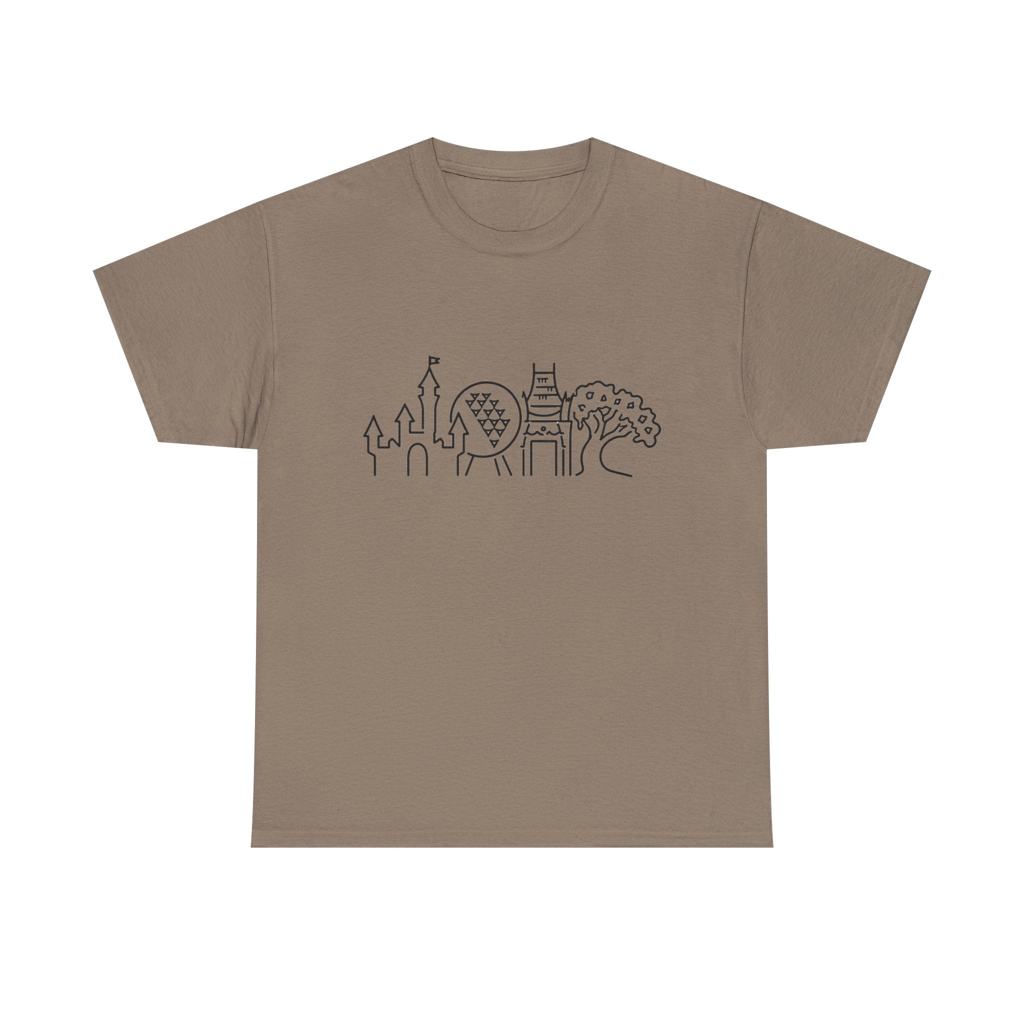 All Four Parks Theme T-Shirt — Park Hopping Tee