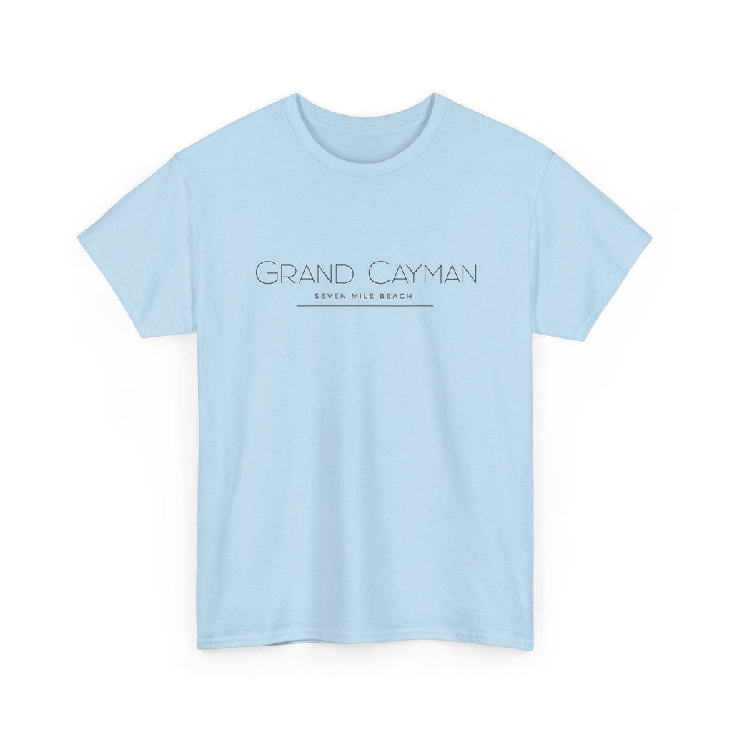 Grand Cayman Minimalist Logo Tee — Island Resort Vacation T‑Shirt